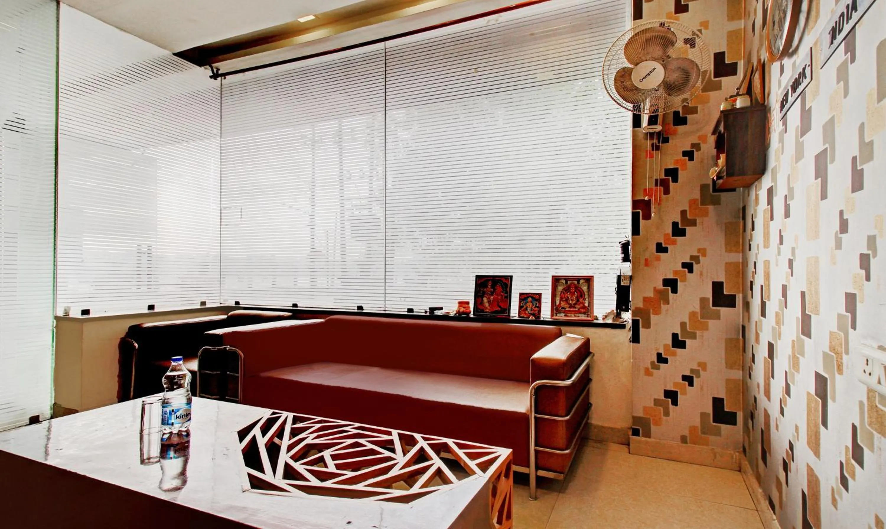 Seating area in Treebo Silver Grand