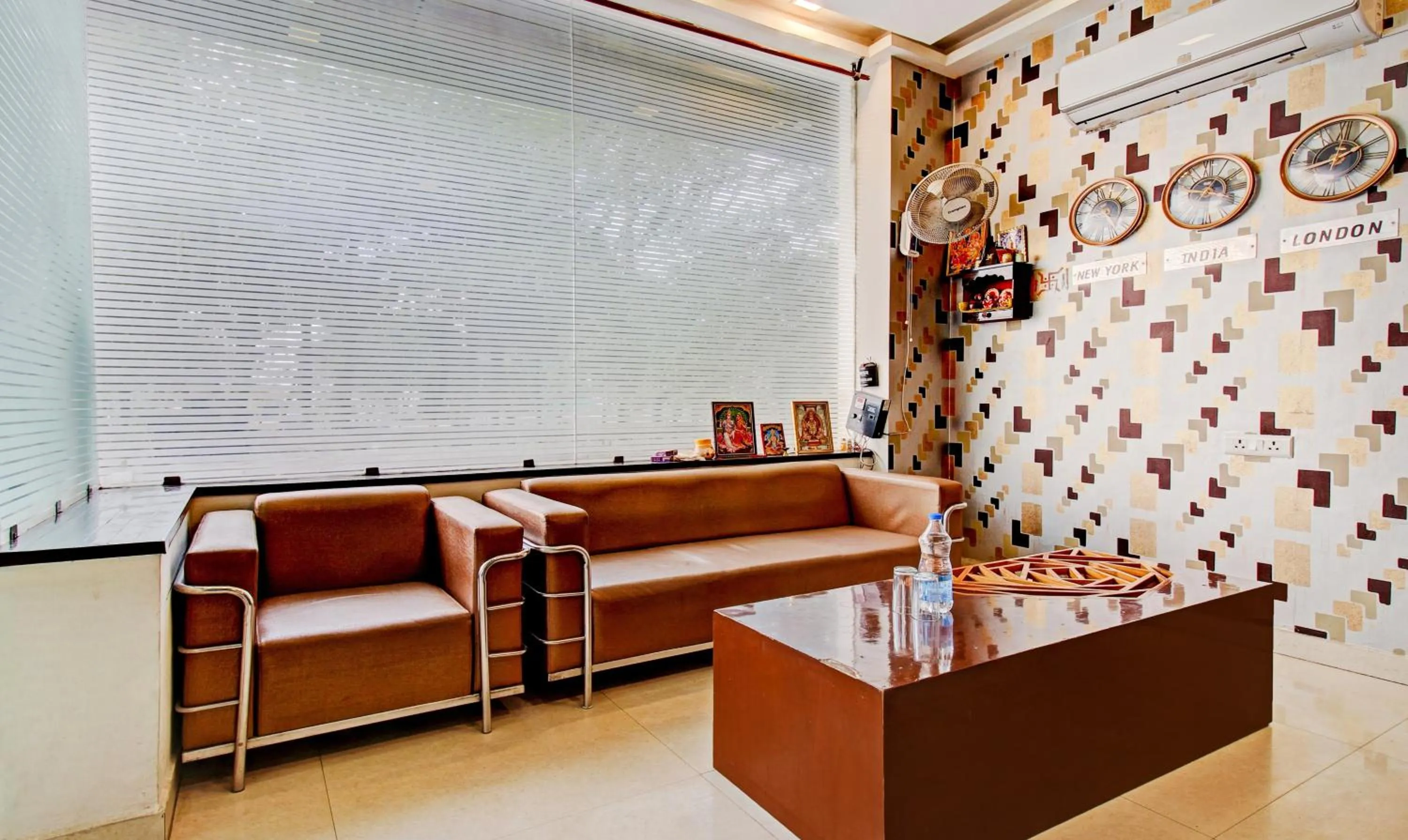 Seating area in Treebo Silver Grand