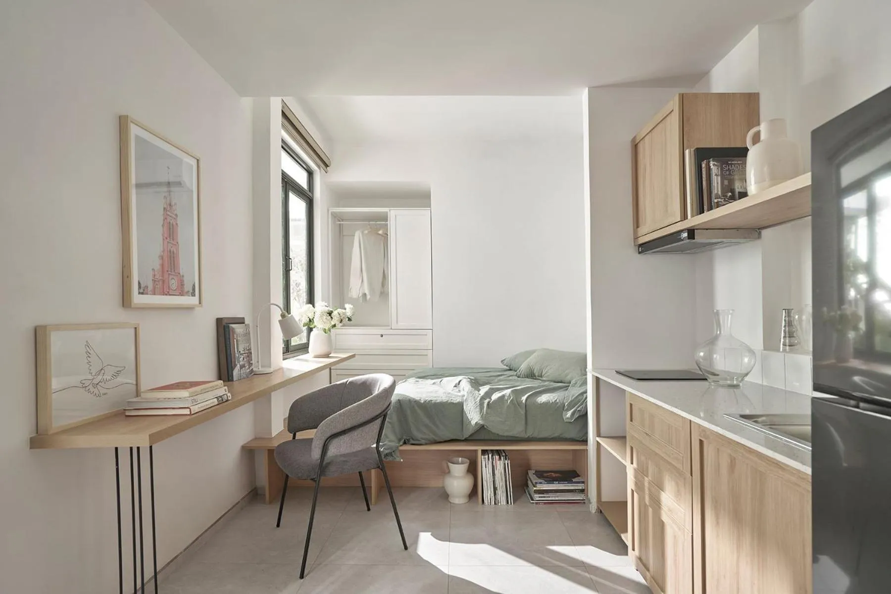 Bed in M Village Living Trần Quốc Thảo