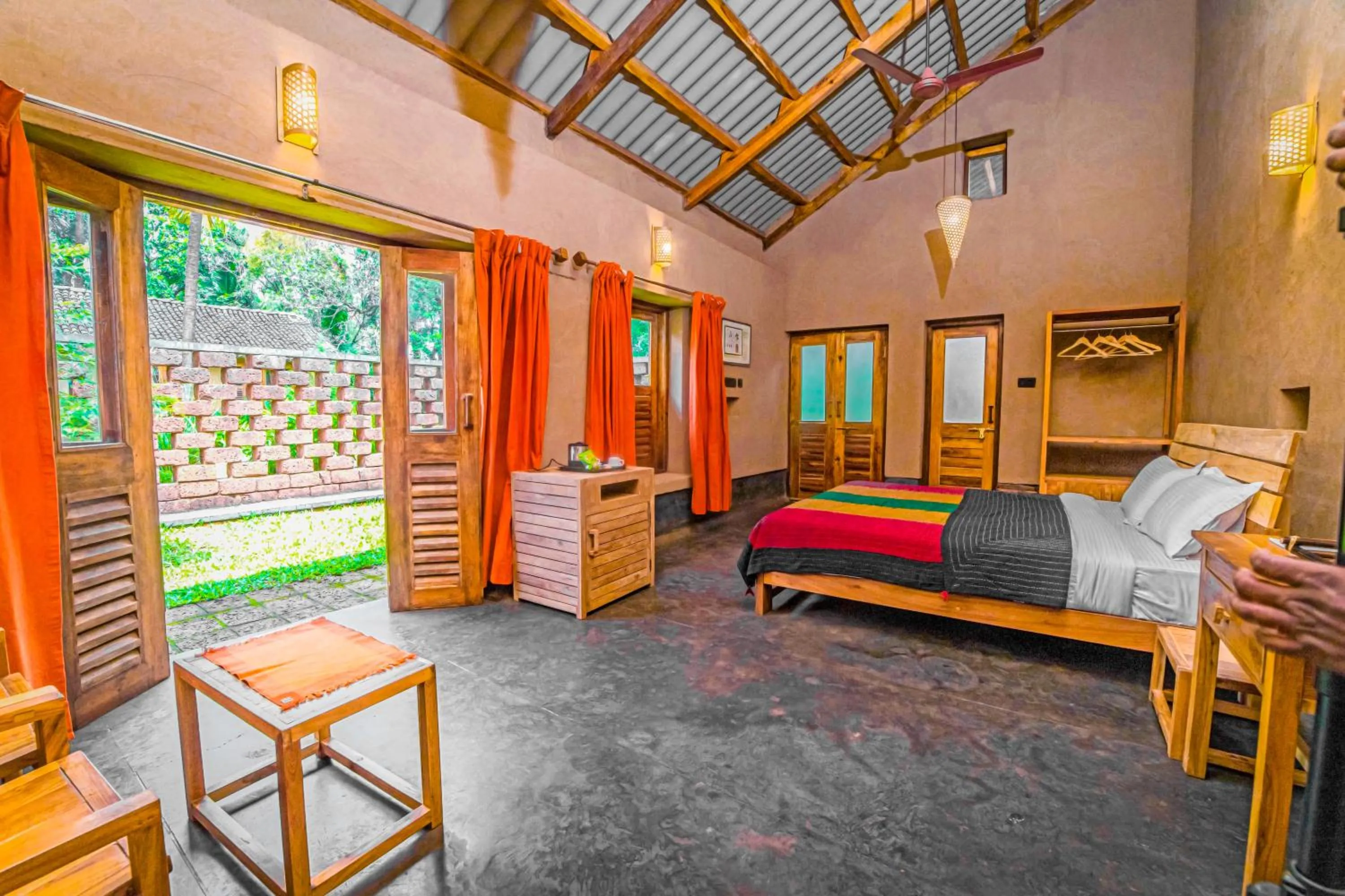 Bed in The Orchard Resort