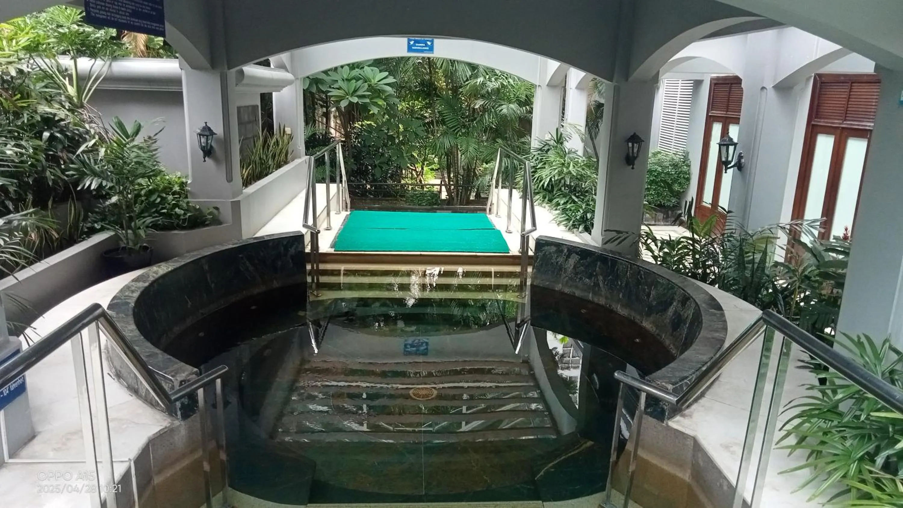 Pool view in Rasamala & Cendana at Menteng
