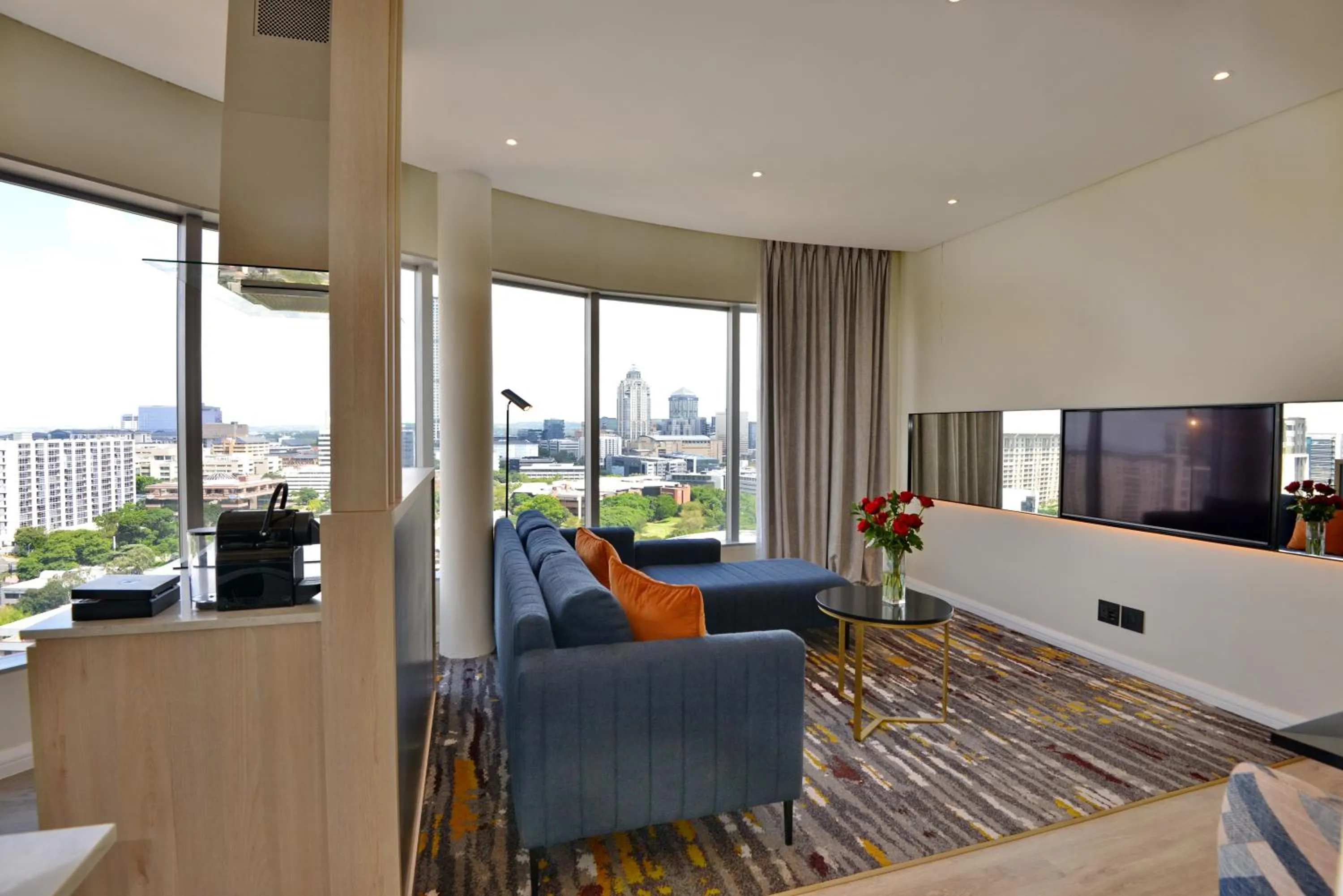 Living room in @Sandton Hotel