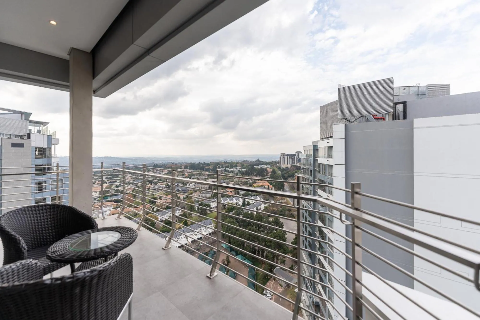 City view in @Sandton Hotel