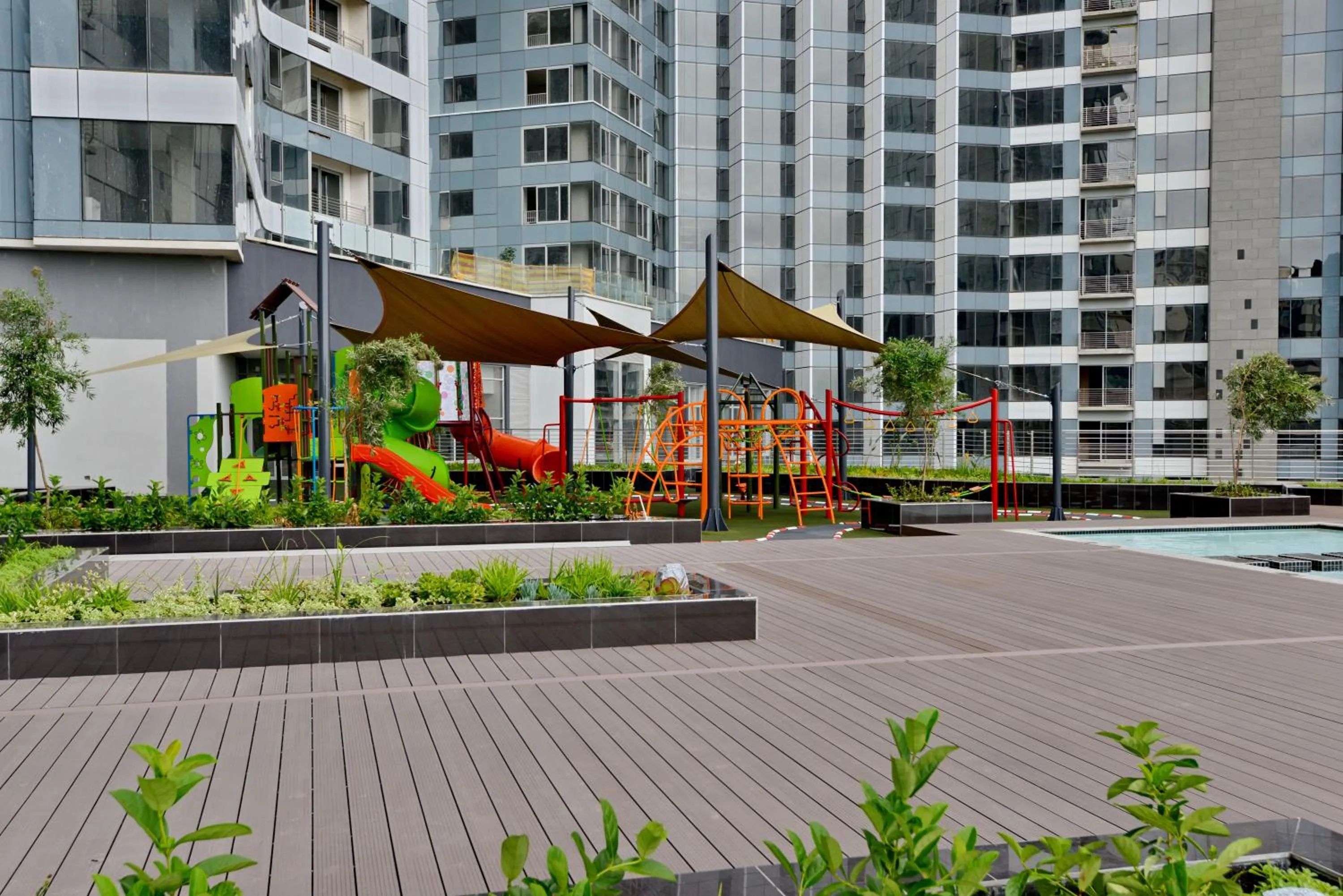Children play ground in @Sandton Hotel