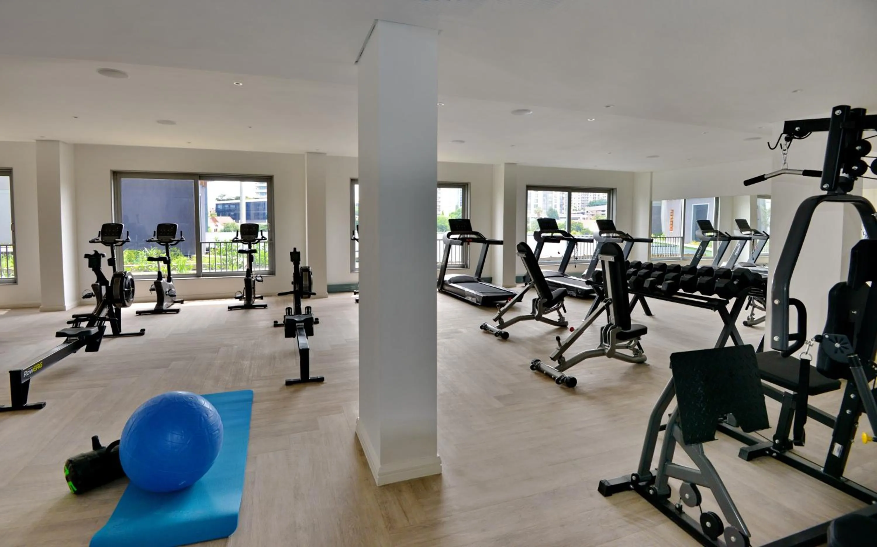 Fitness centre/facilities in @Sandton Hotel
