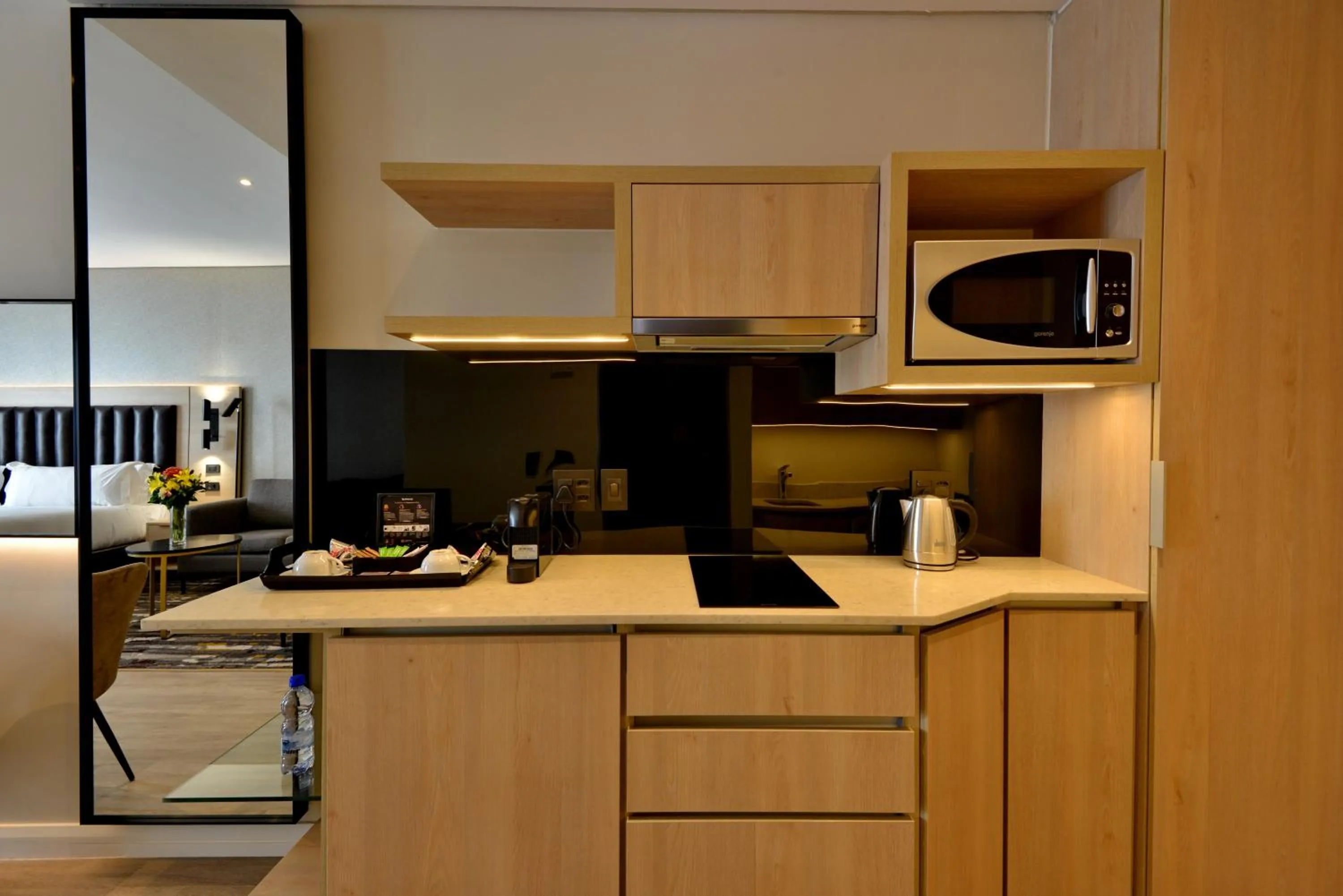 Kitchen or kitchenette in @Sandton Hotel