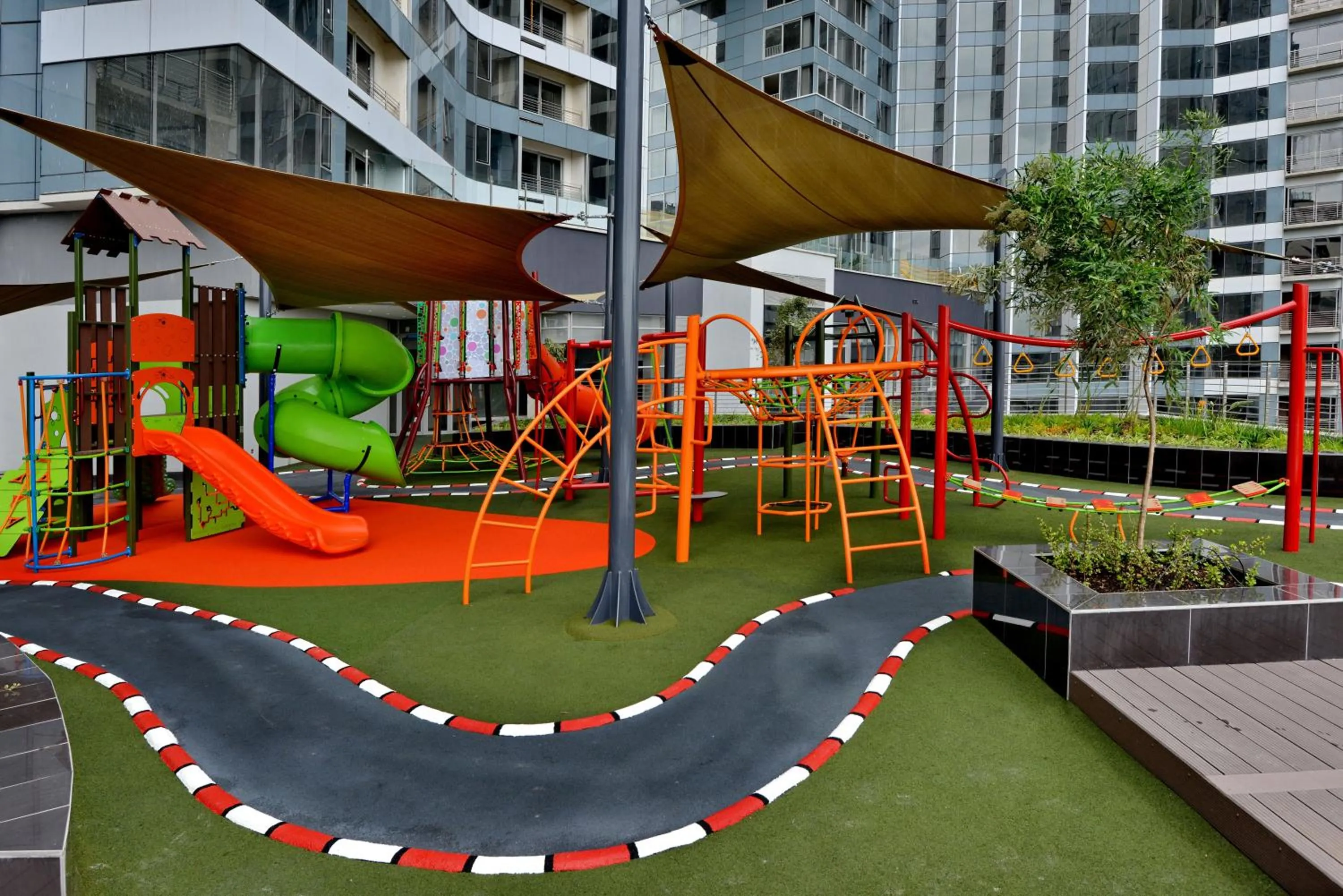 Children play ground in @Sandton Hotel