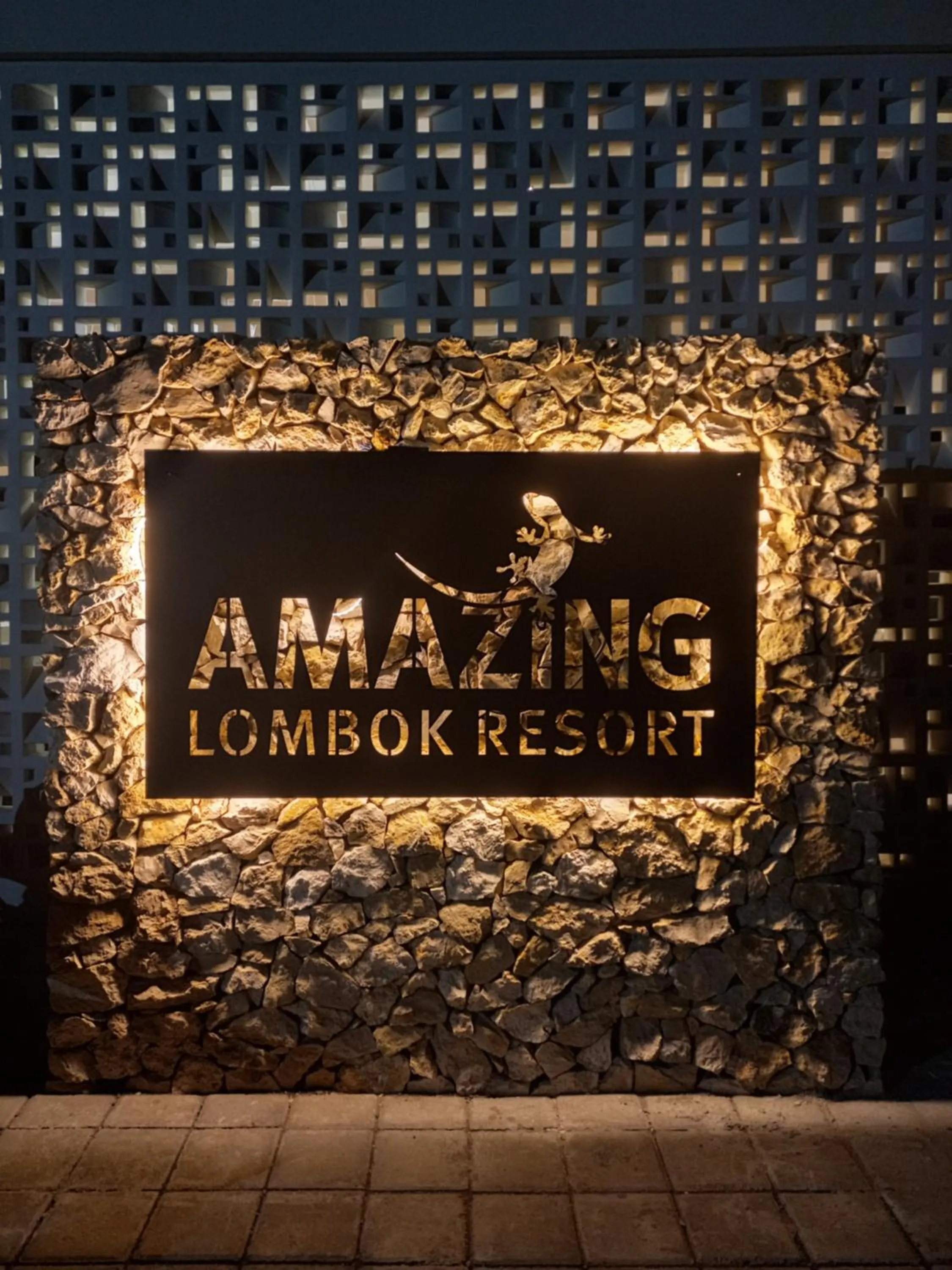 Facade/entrance in Amazing Lombok Resort