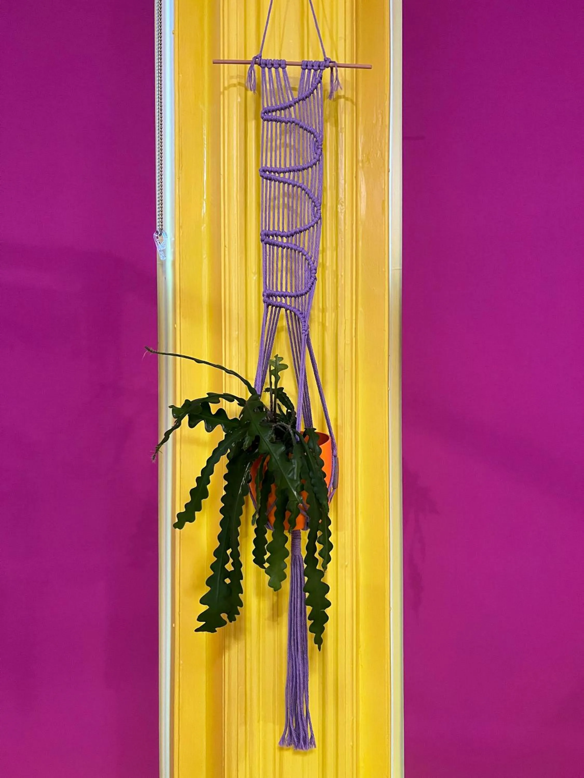 Decorative detail in Art Hostel