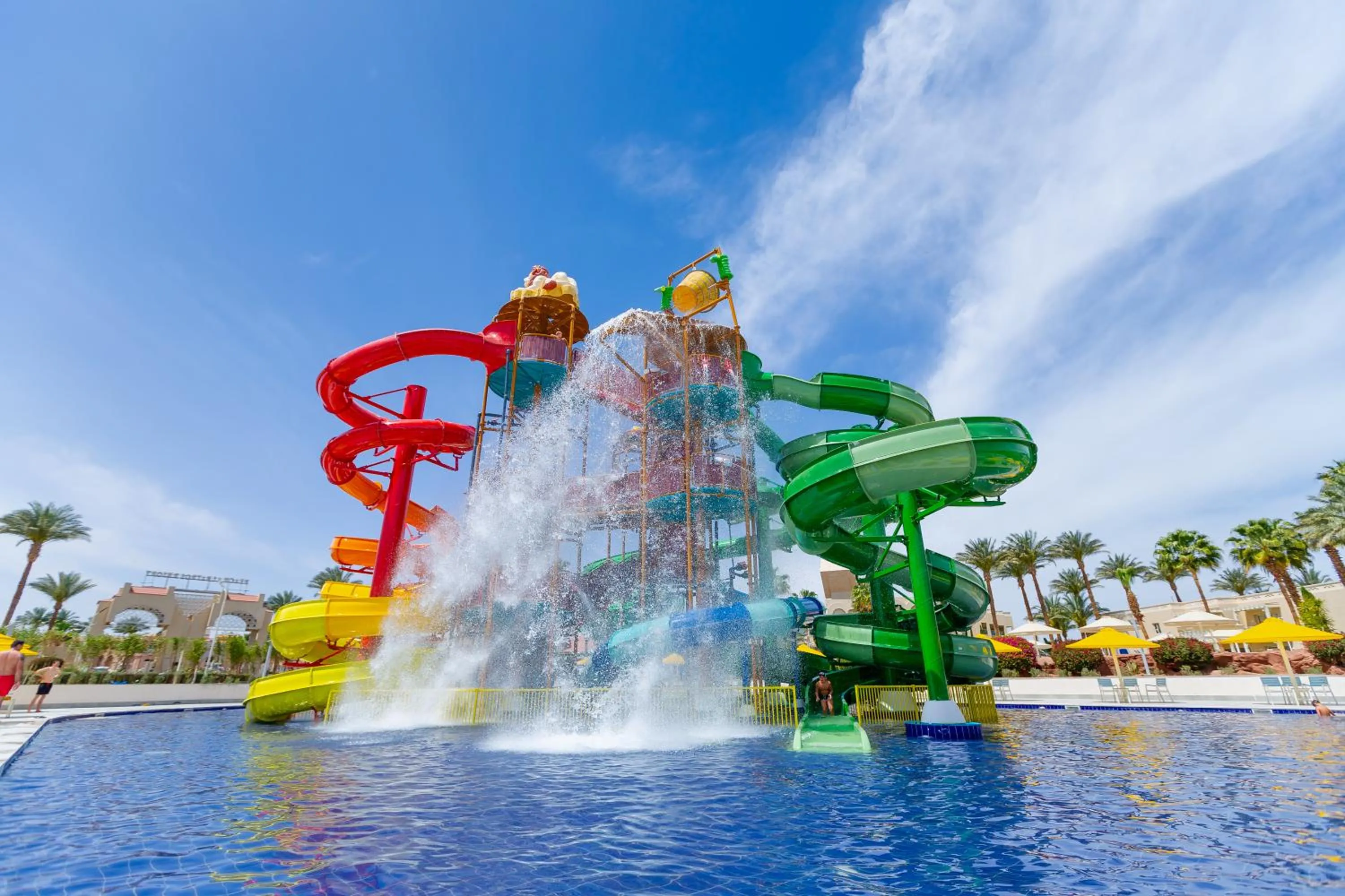 Aqua park in Beach Albatros The Club - Aqua Park