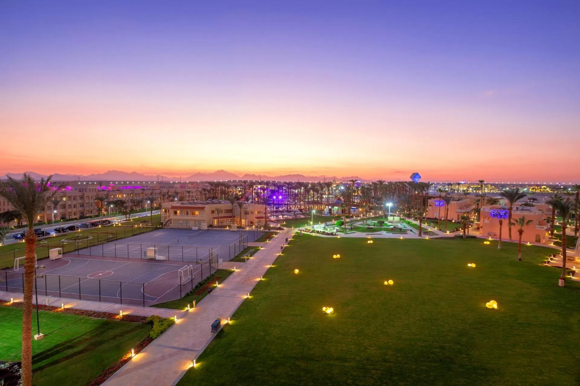 Bird's eye view in Beach Albatros The Club - Aqua Park