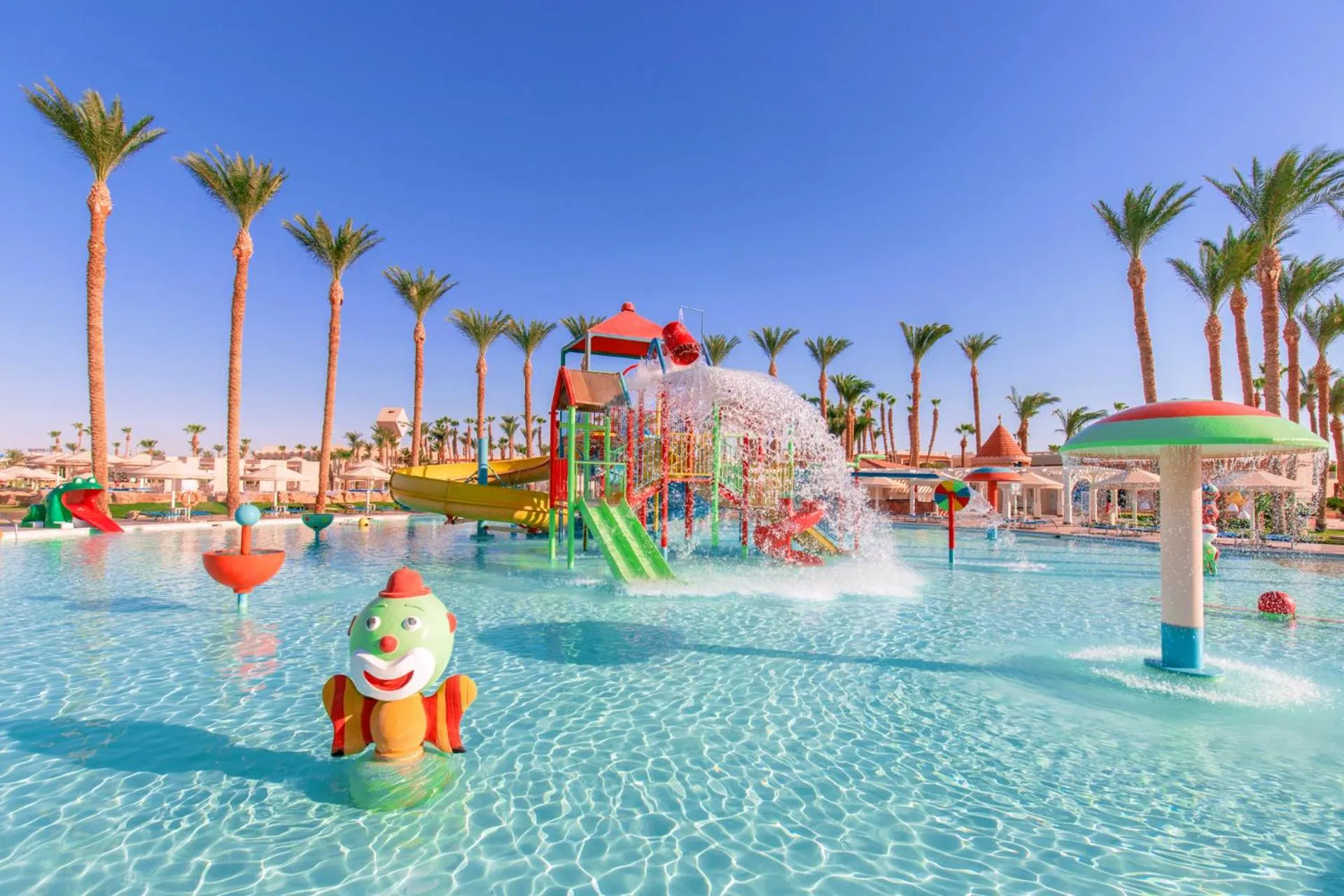 Aqua park in Beach Albatros The Club - Aqua Park