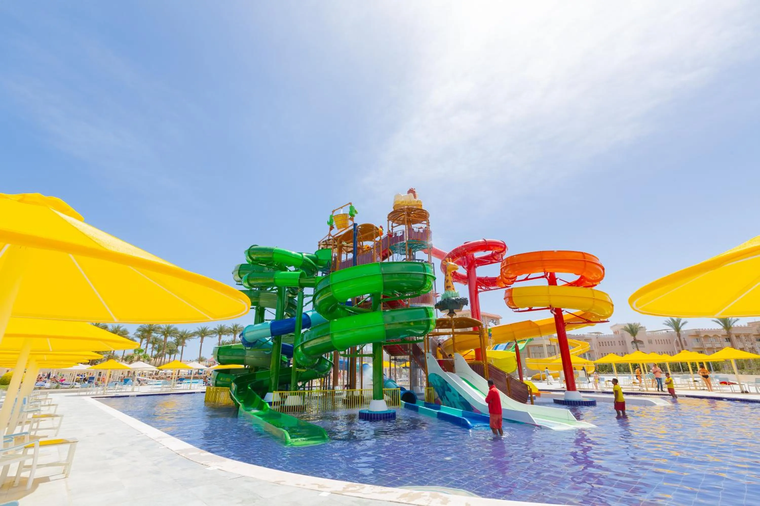 Aqua park in Beach Albatros The Club - Aqua Park