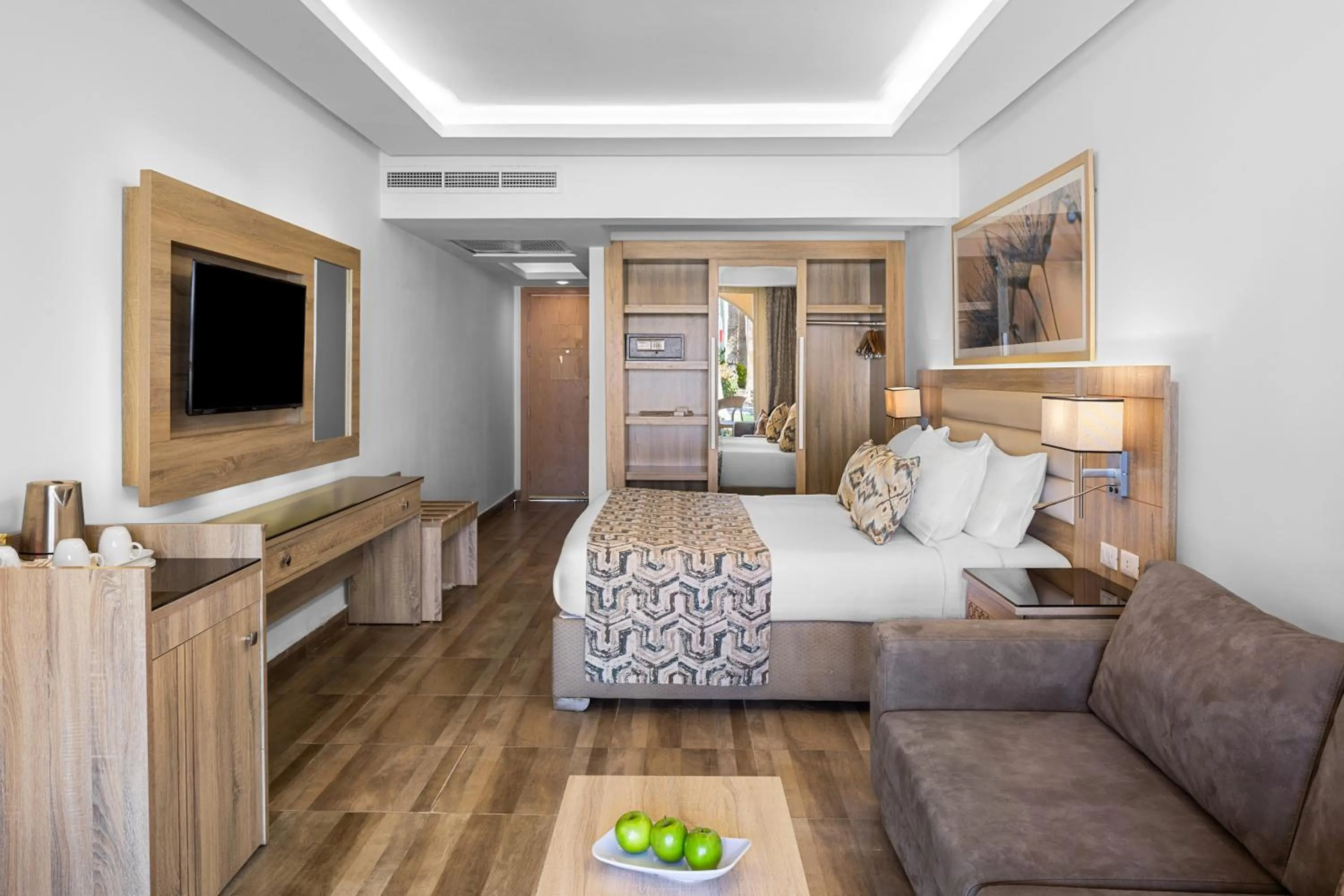 Bed in Beach Albatros The Club - Aqua Park