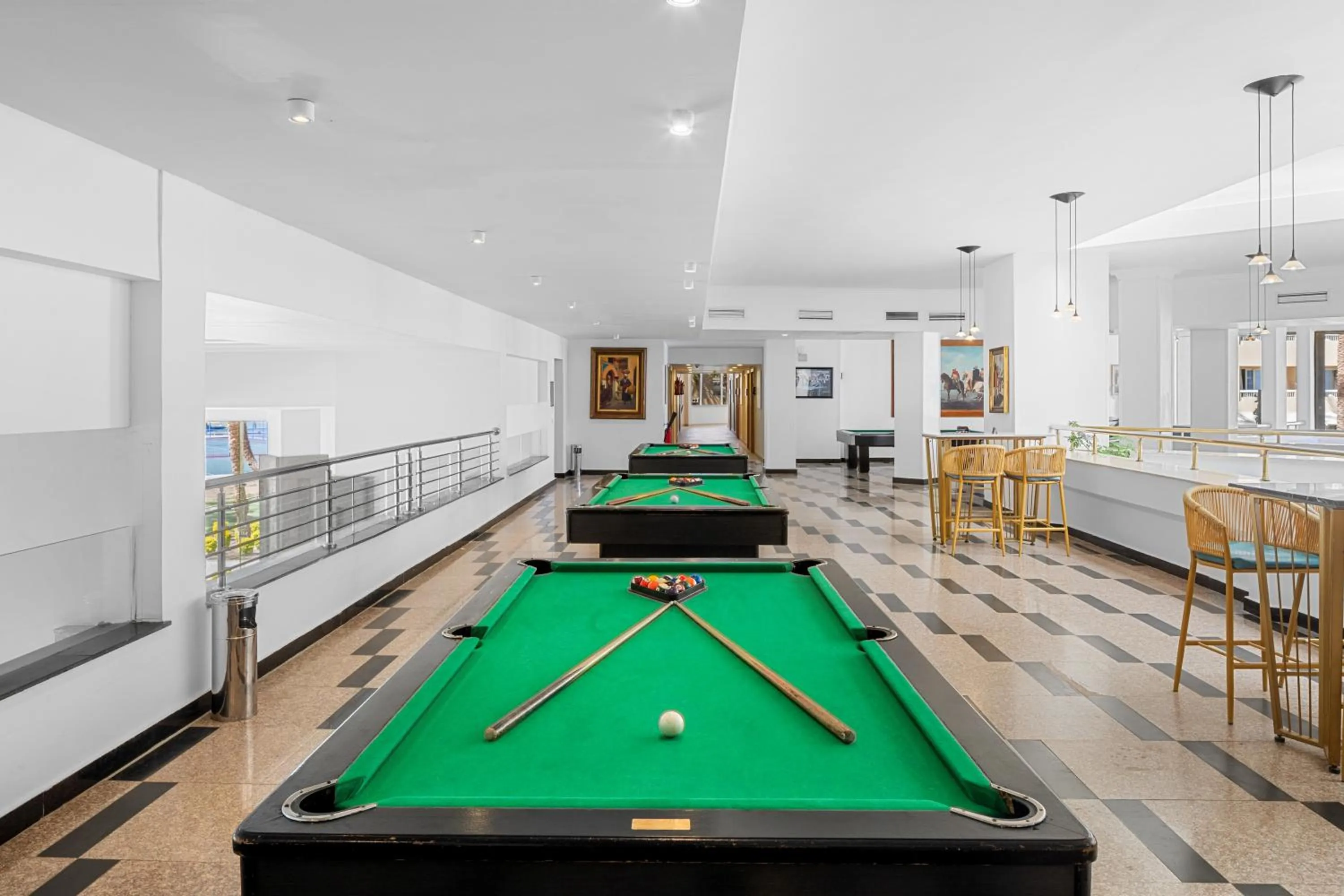 Billiard in Beach Albatros The Club - Aqua Park