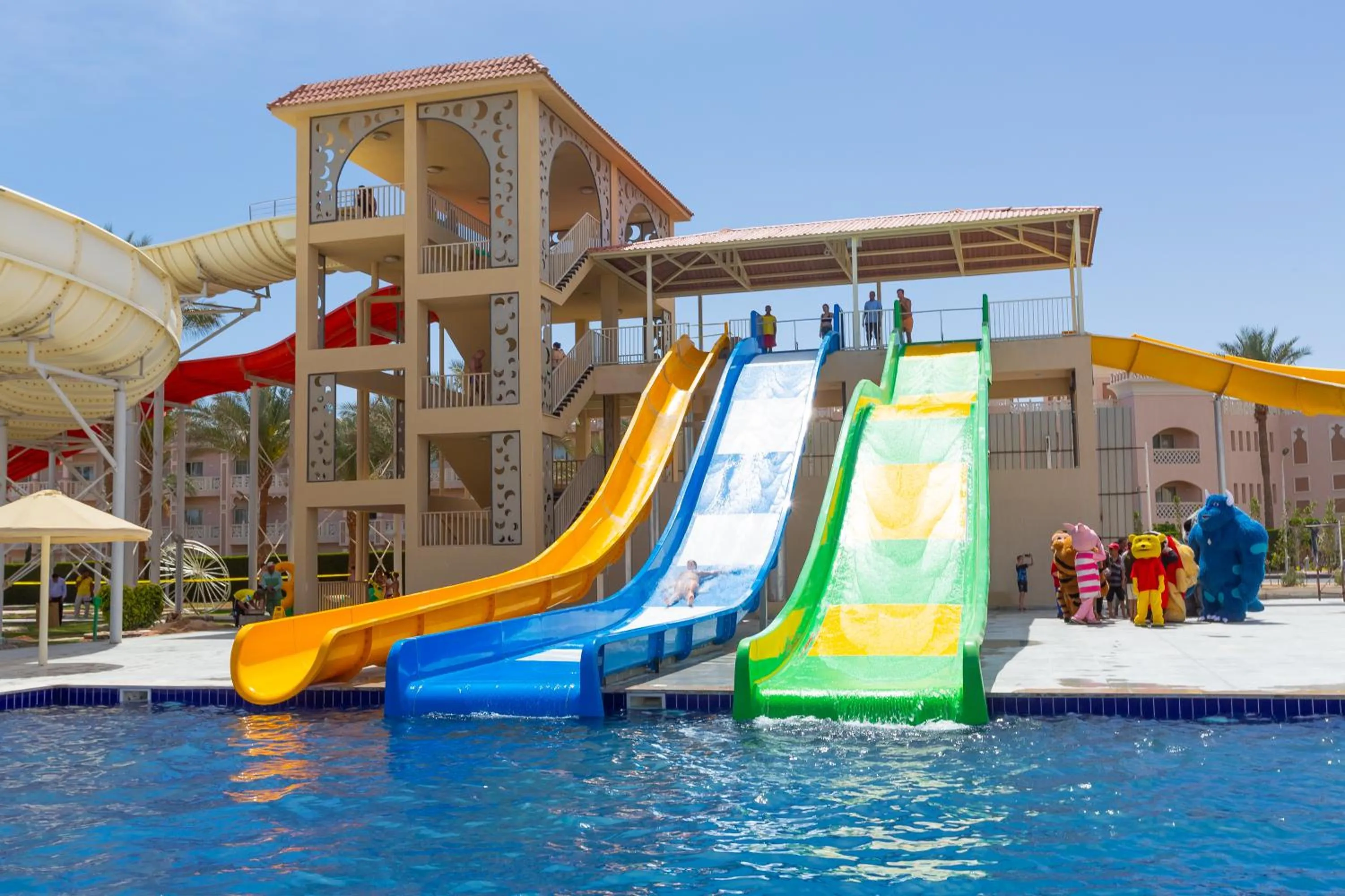 Aqua park in Beach Albatros The Club - Aqua Park