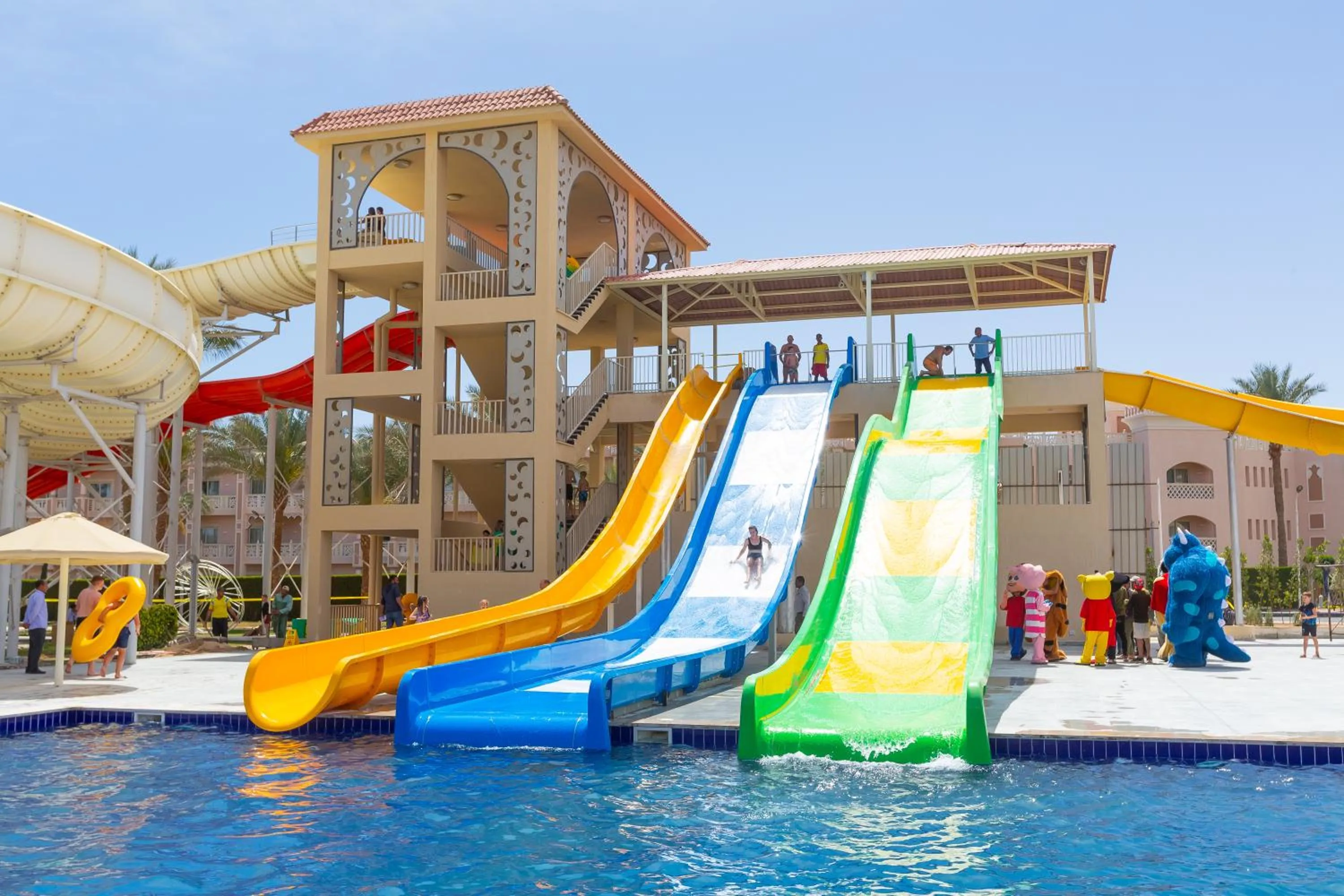 Aqua park in Beach Albatros The Club - Aqua Park