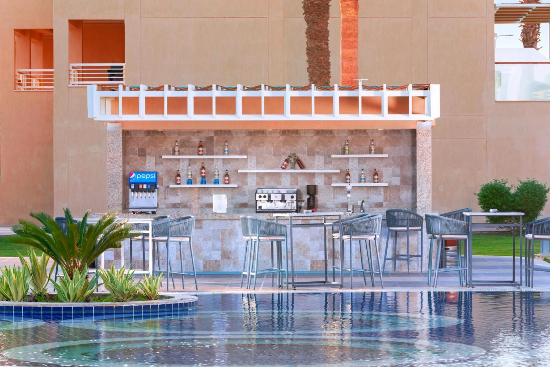 Lounge or bar in Beach Albatros The Club - Aqua Park