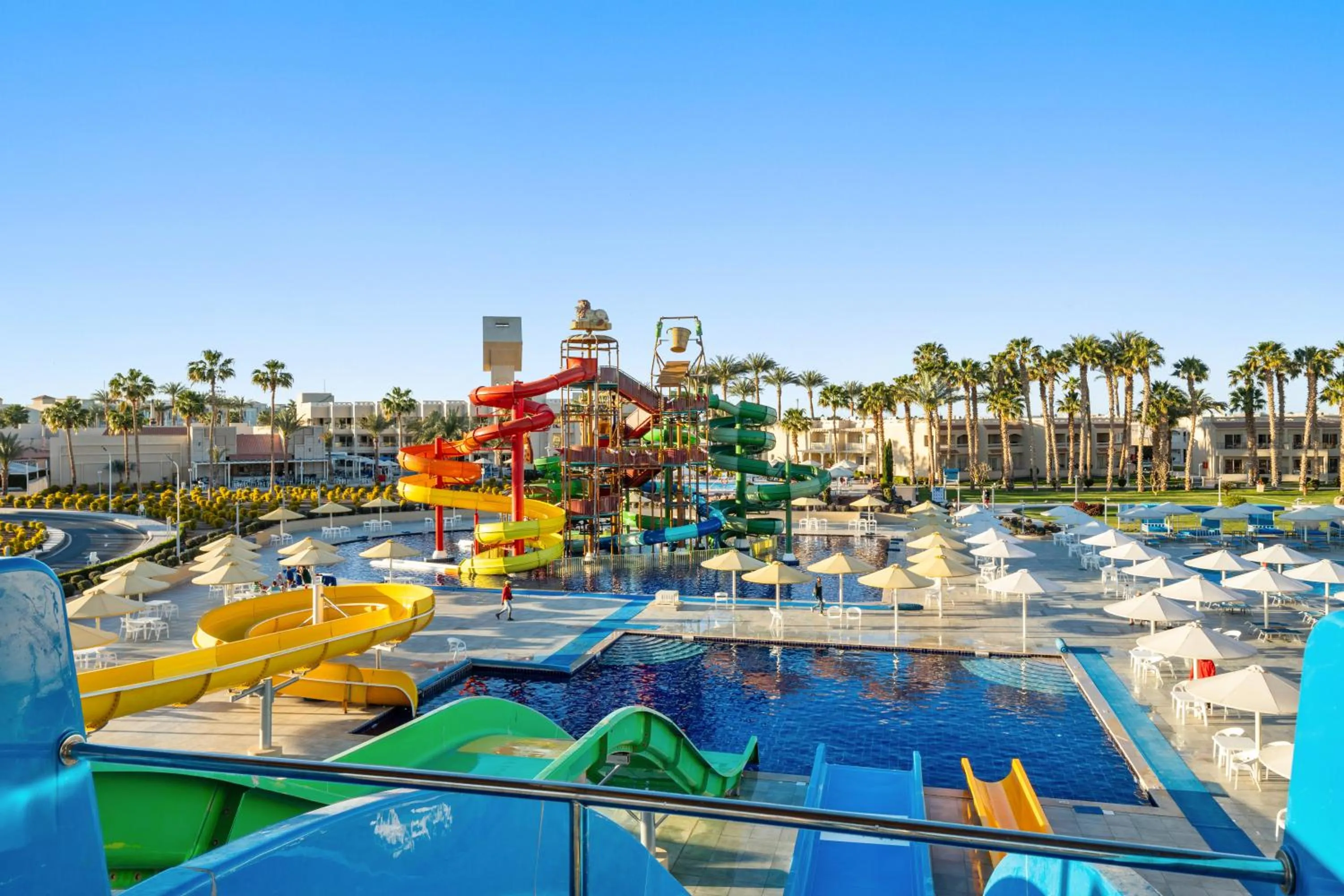 Aqua park in Beach Albatros The Club - Aqua Park