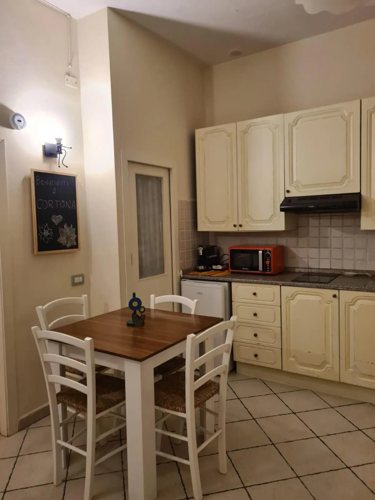 Kitchen or kitchenette in Cortona Resort & Spa