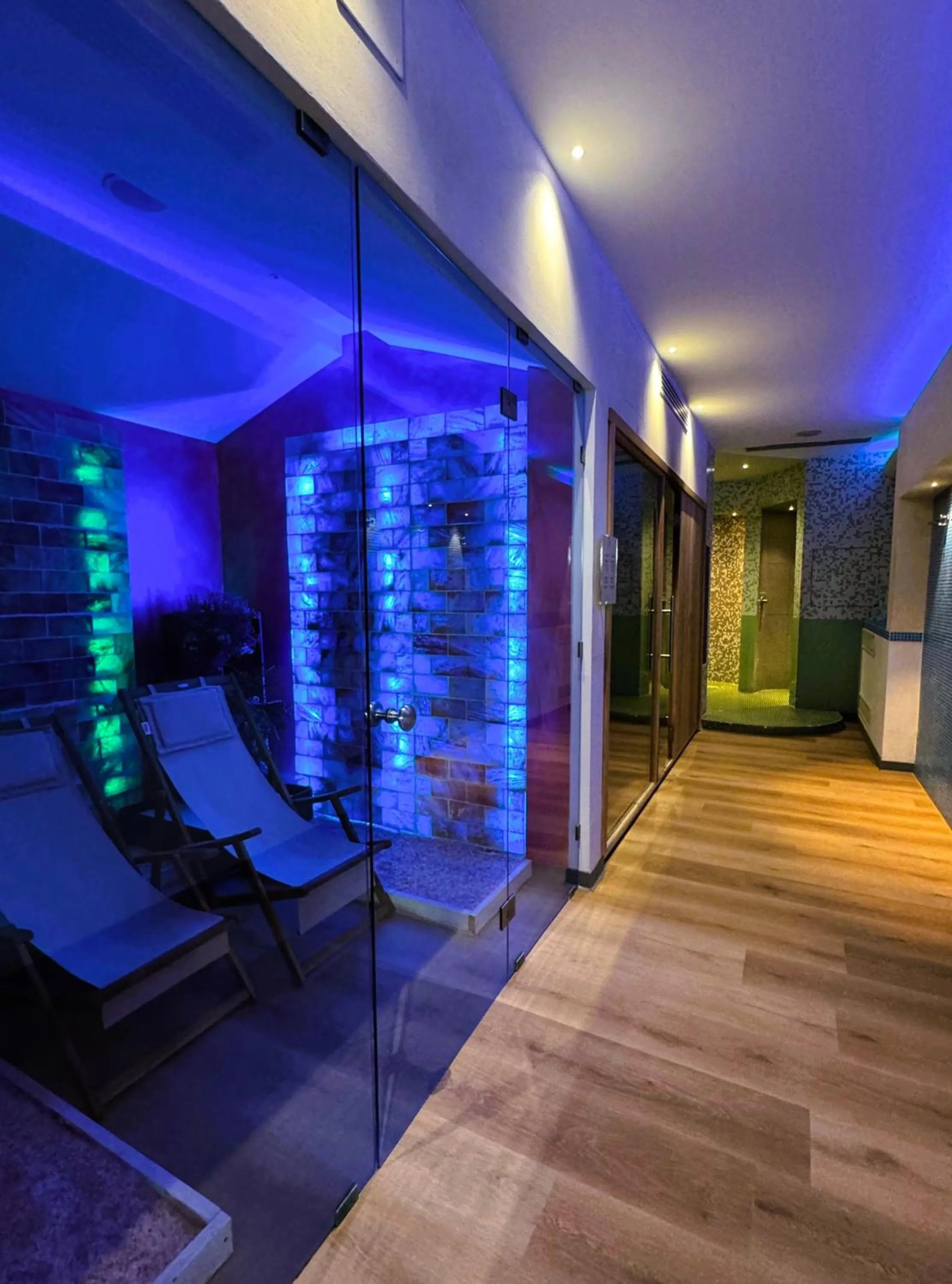 Sauna in Cortona Resort & Spa