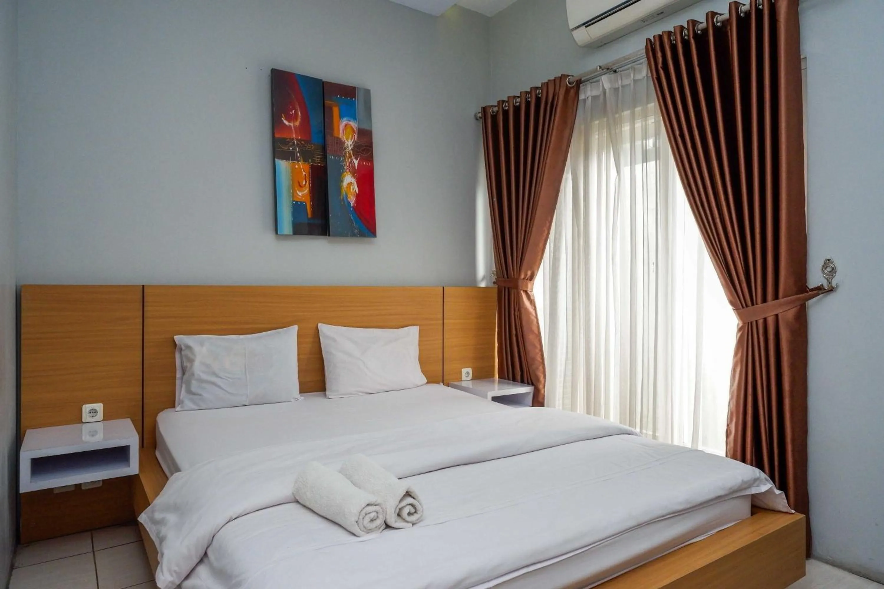 Bedroom, Bed in Sans Hotel Absari Yogyakarta