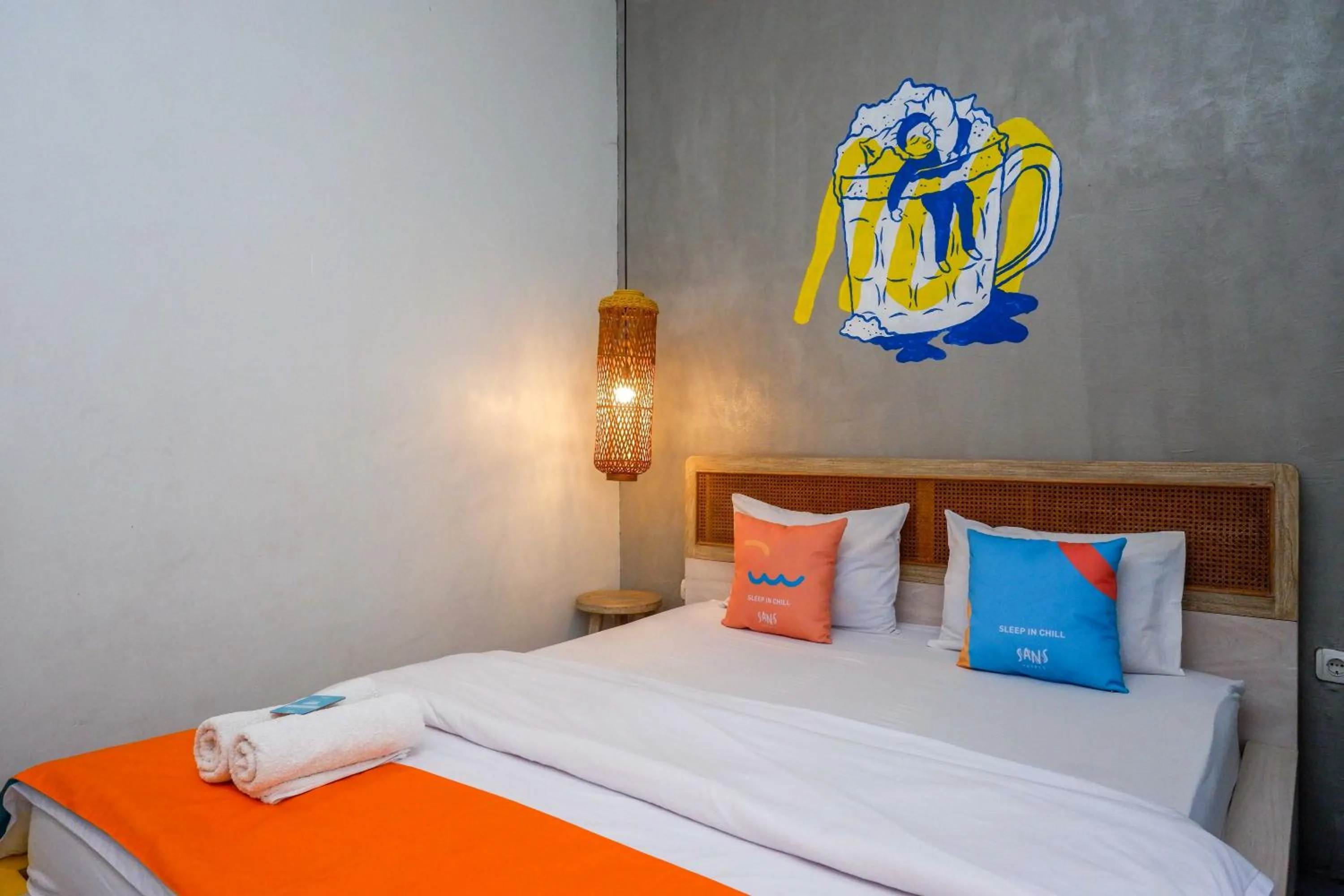 Bedroom, Bed in Sans Hotel Absari Yogyakarta