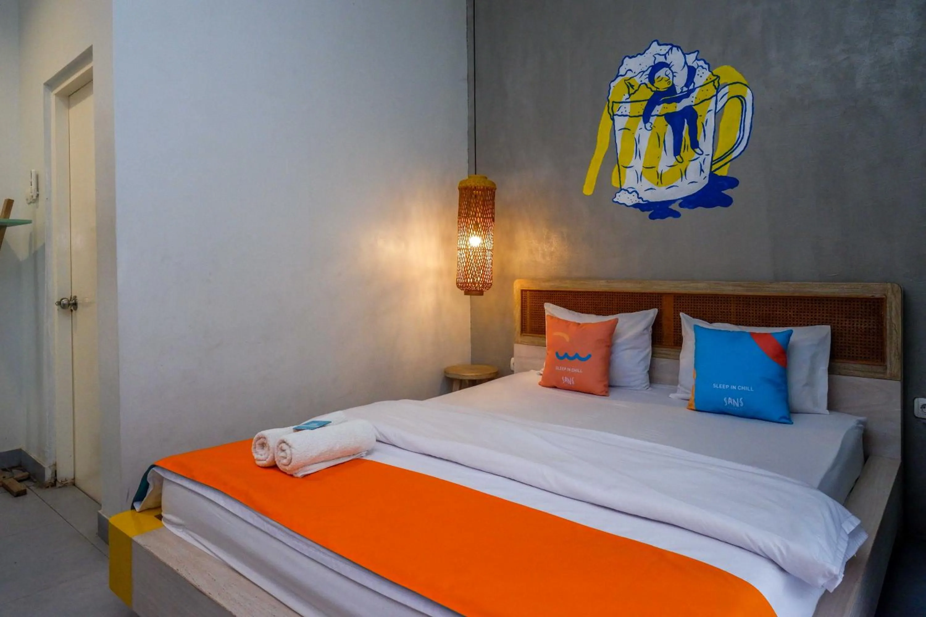 Bedroom, Bed in Sans Hotel Absari Yogyakarta