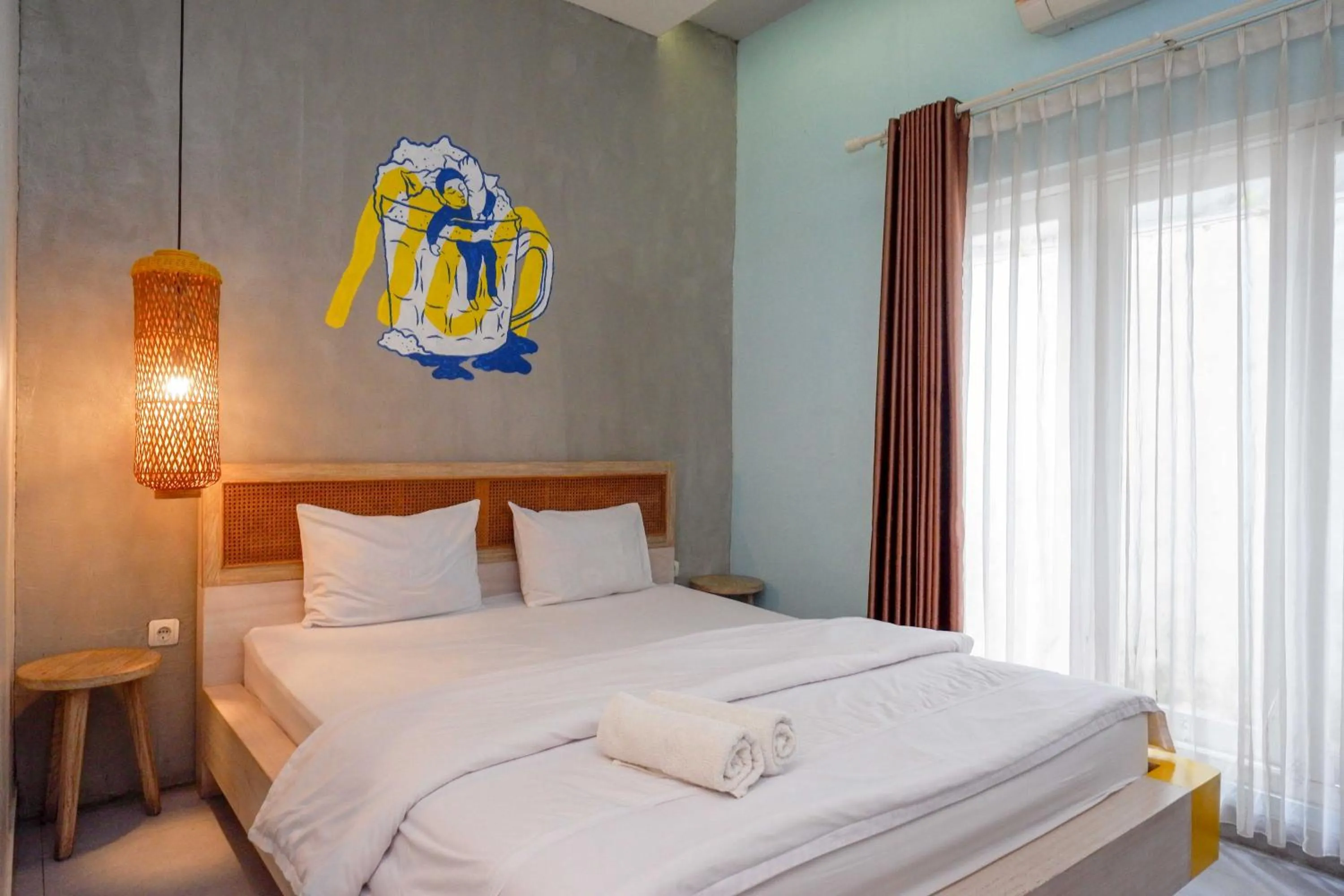 Bedroom, Bed in Sans Hotel Absari Yogyakarta