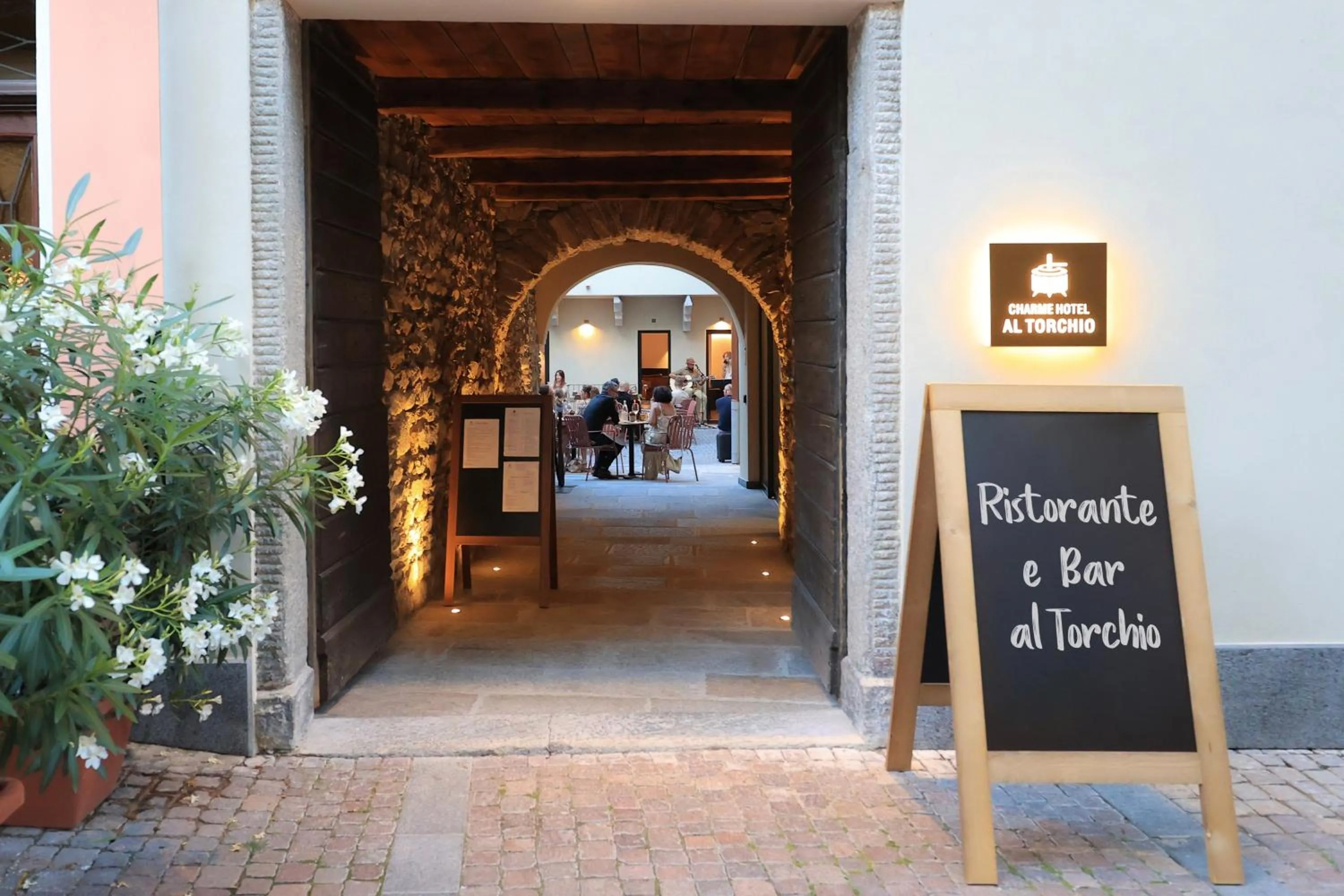 Facade/entrance in Charme Hotel al Torchio