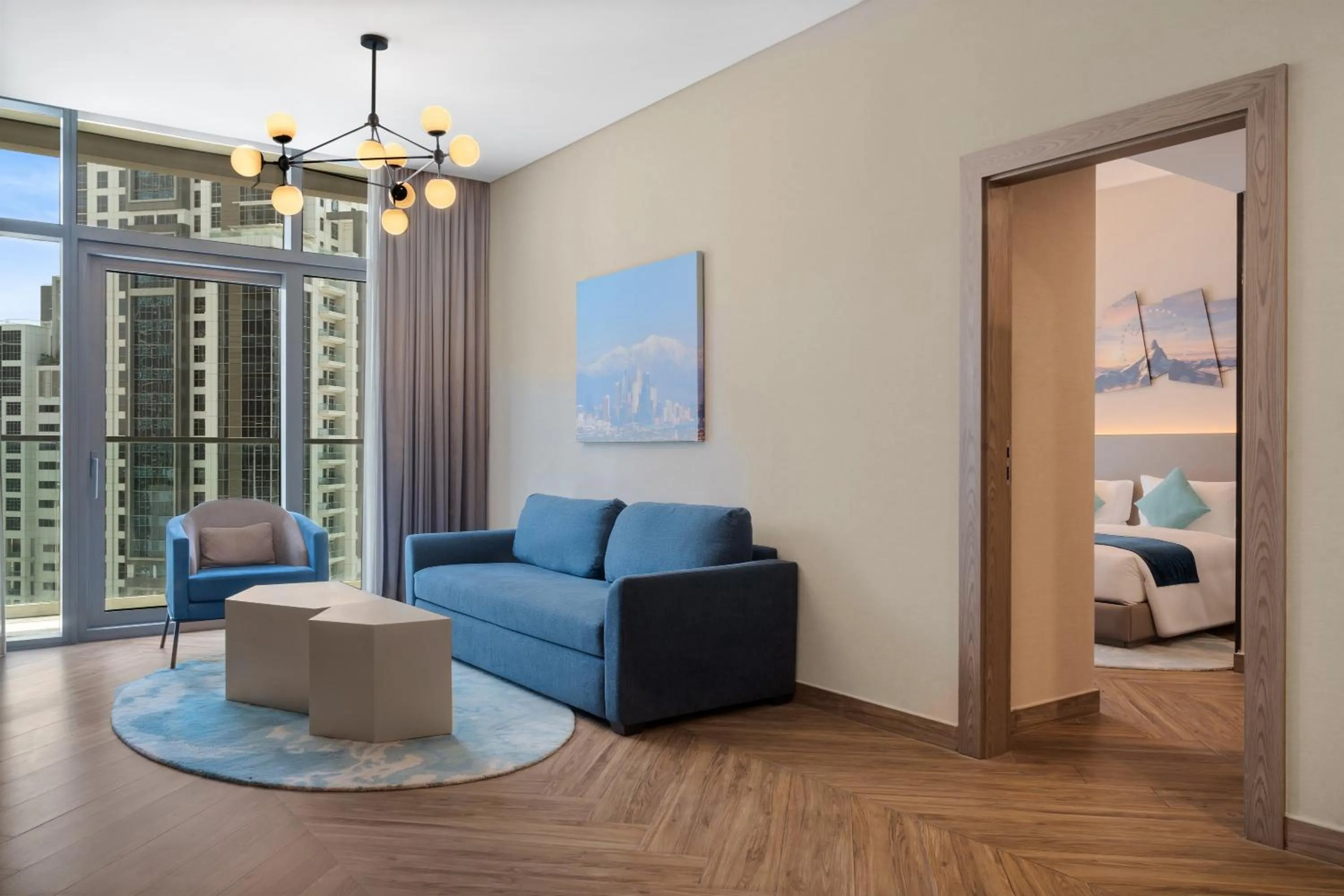 Living room in Paramount Hotel Midtown