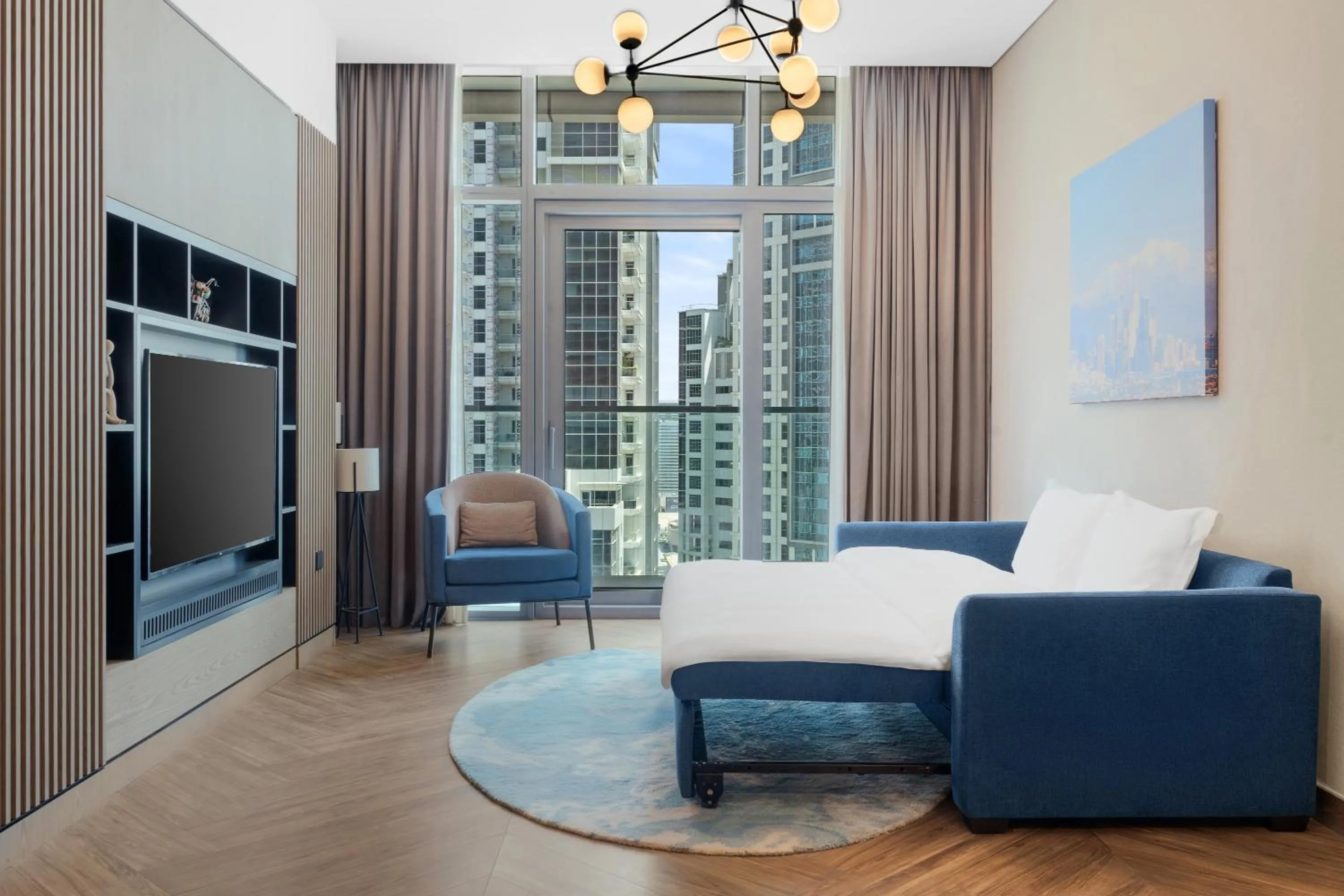 Living room in Paramount Hotel Midtown