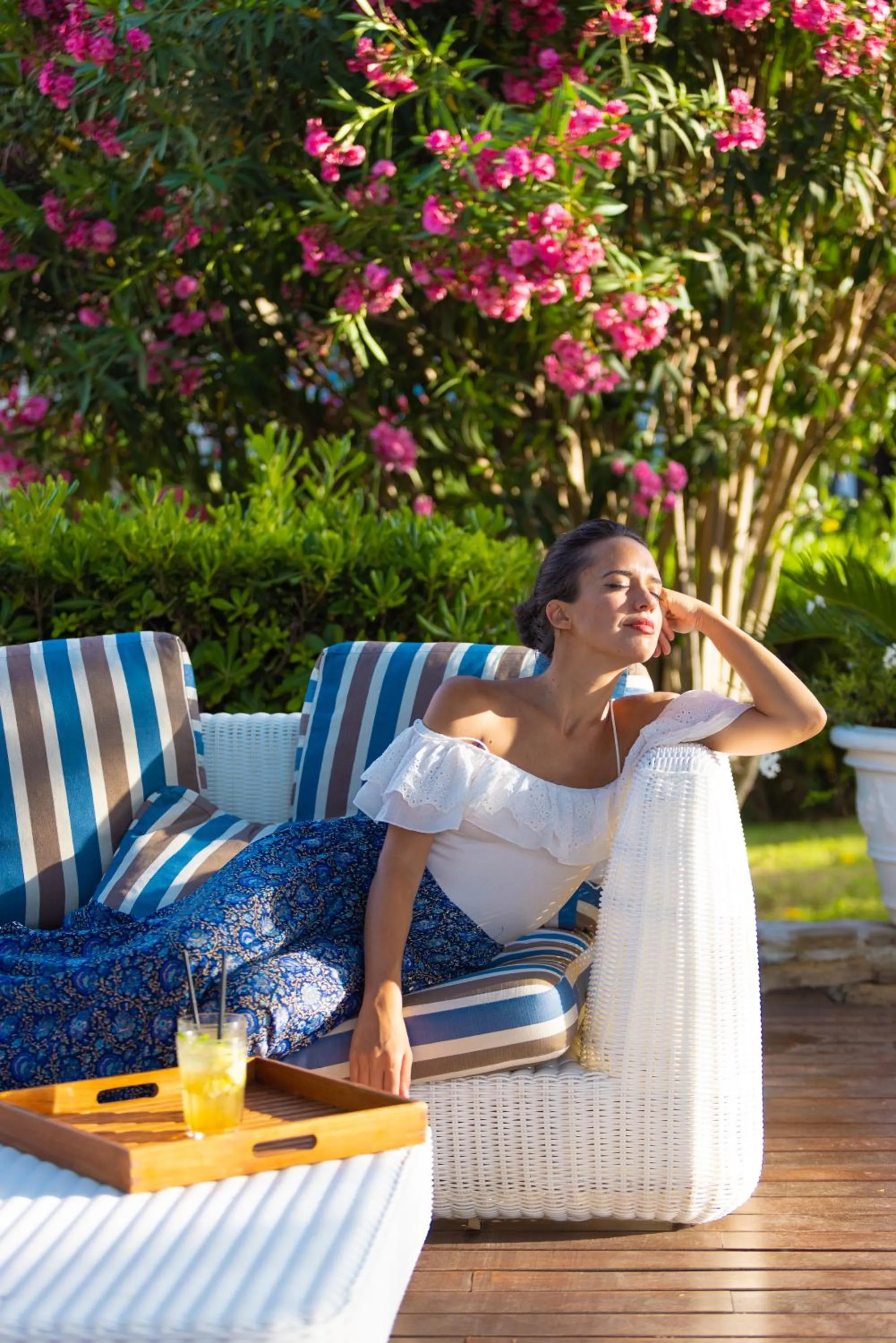 Patio in UNAHOTELS Club Hotel Ancora