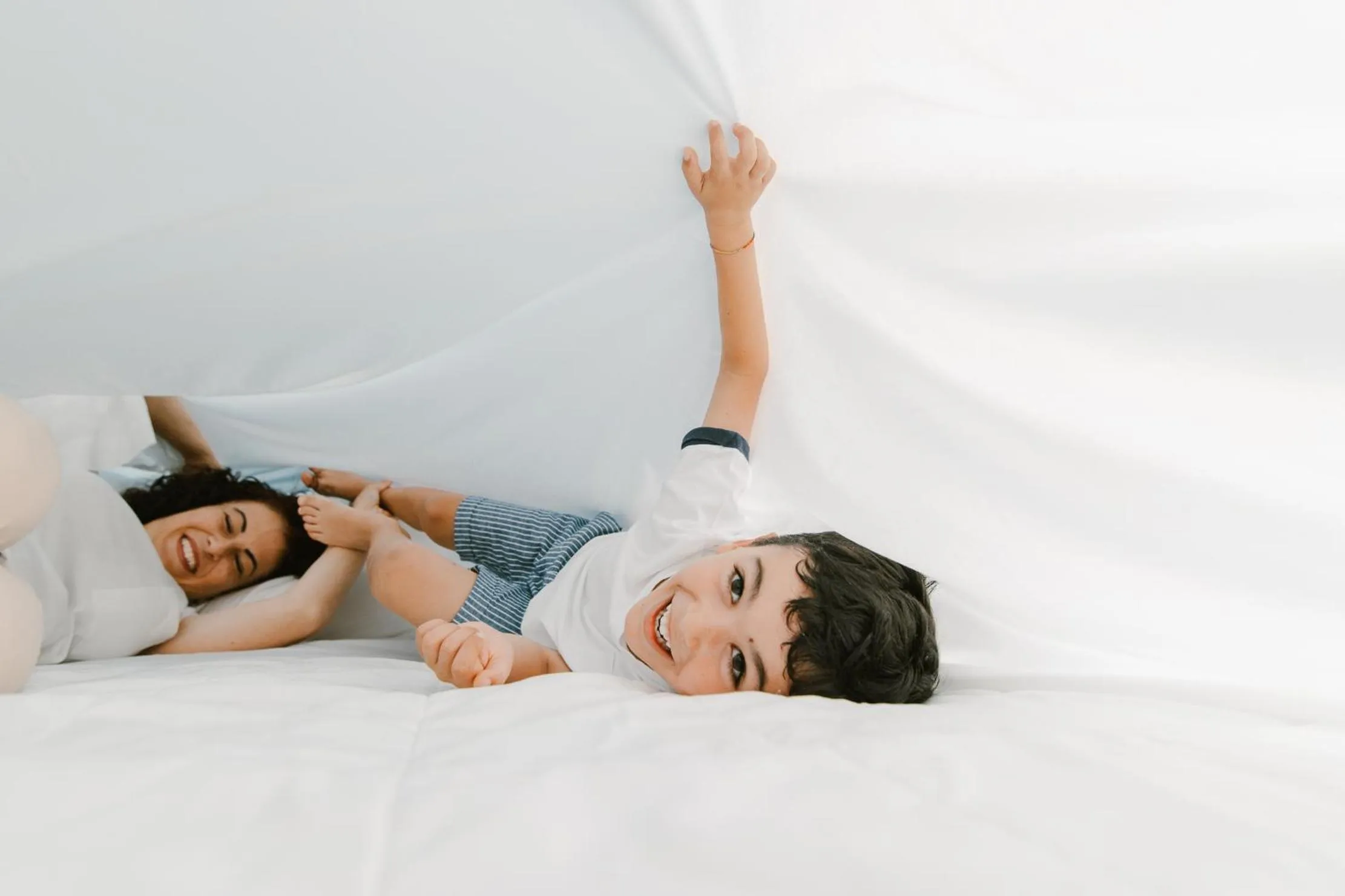 People, Bed in UNAHOTELS Club Hotel Ancora