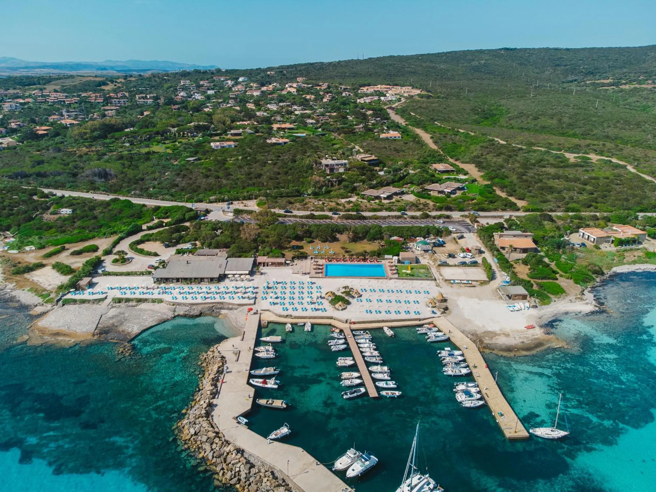 Bird's eye view in UNAHOTELS Club Hotel Ancora