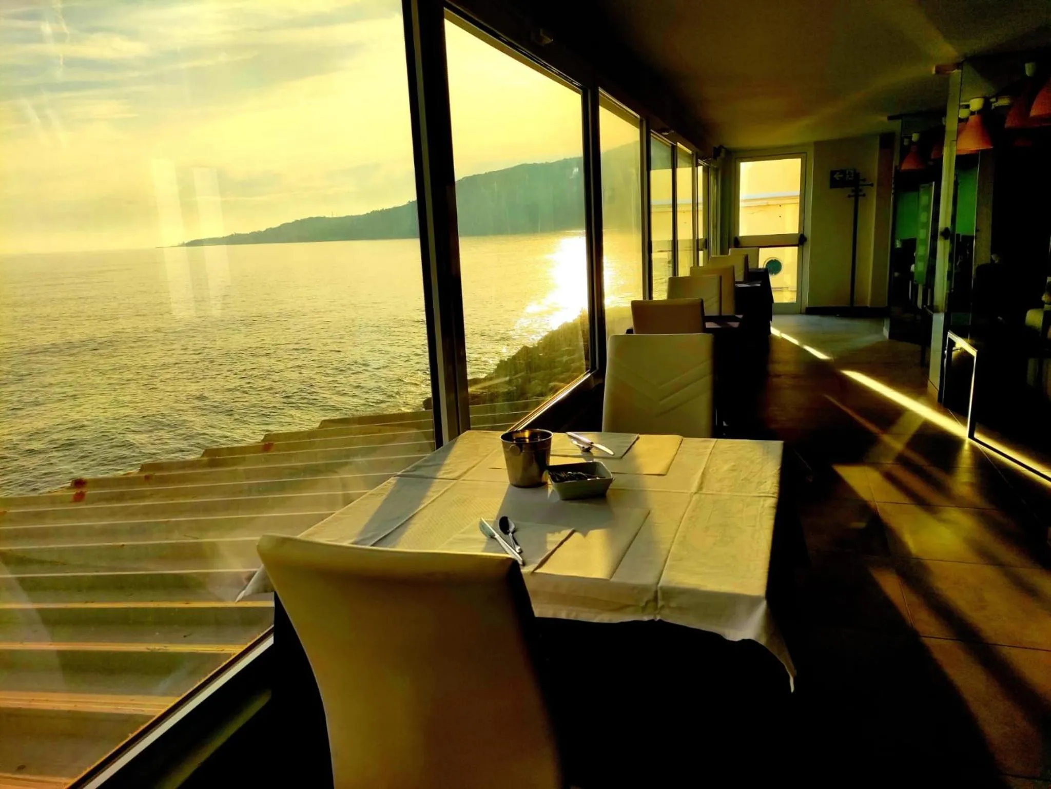 Sea view in Hotel La Perla Del Capo