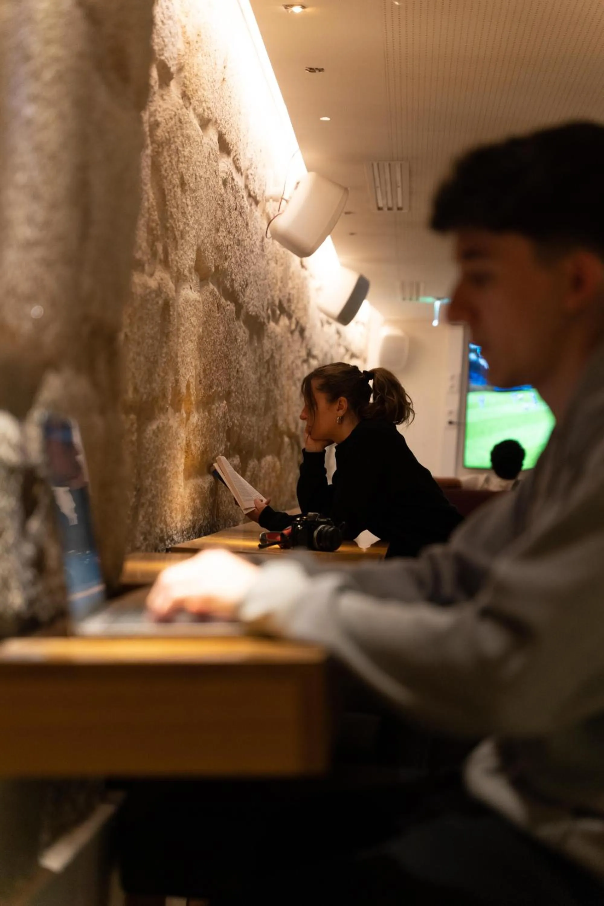 Seating area in The Central House Porto Ribeira