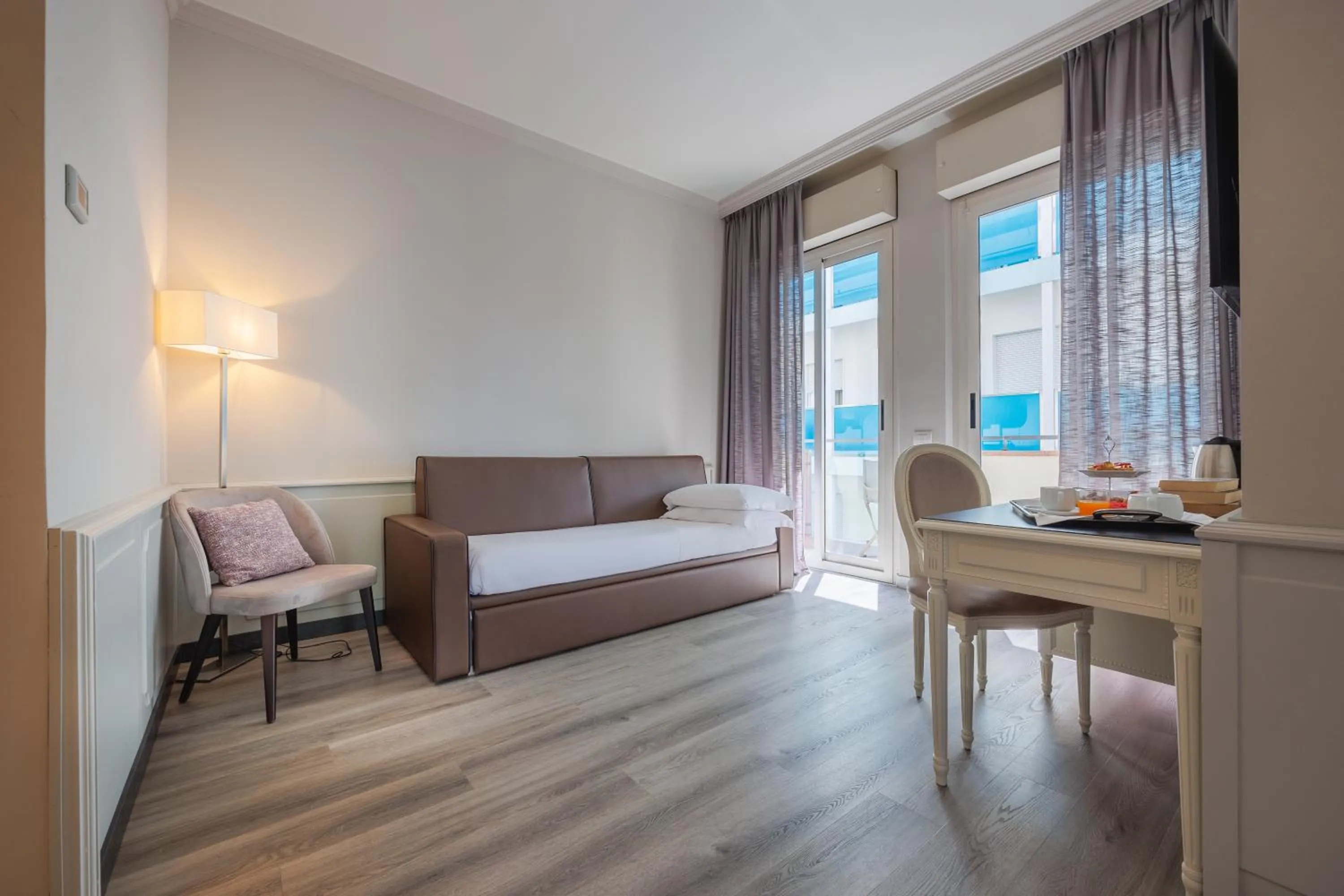 Bedroom, Bed in Parco dei Principi Boutique Hotel