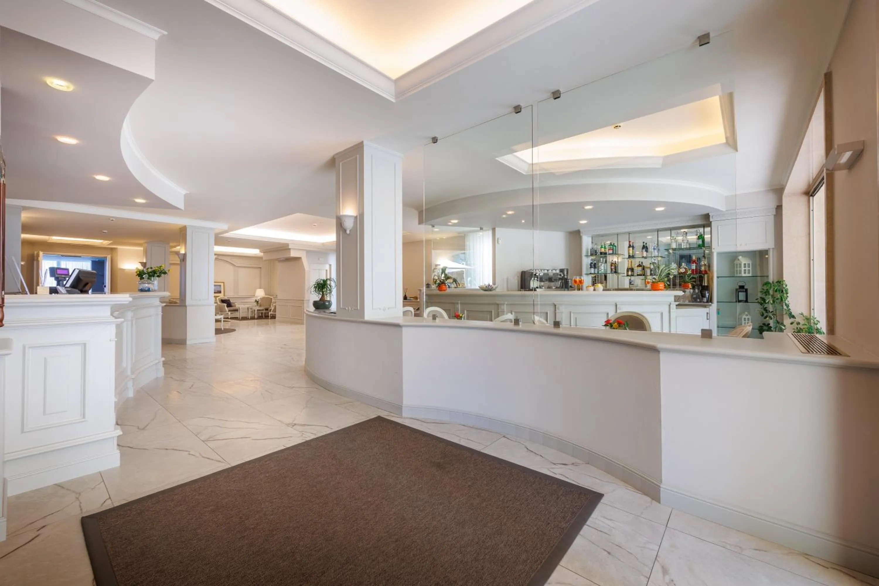 Lobby or reception in Parco dei Principi Boutique Hotel