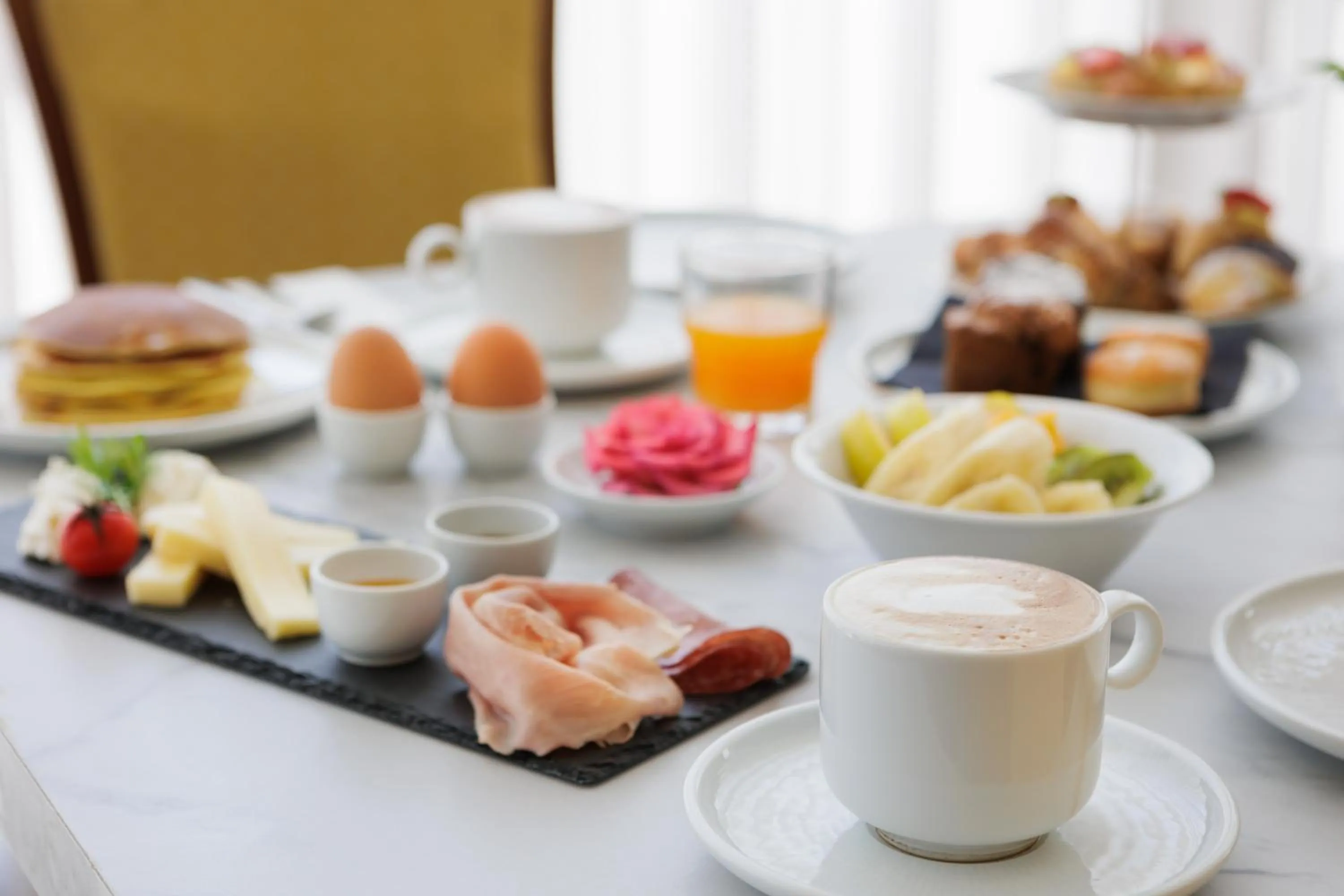 Italian breakfast in Parco dei Principi Boutique Hotel