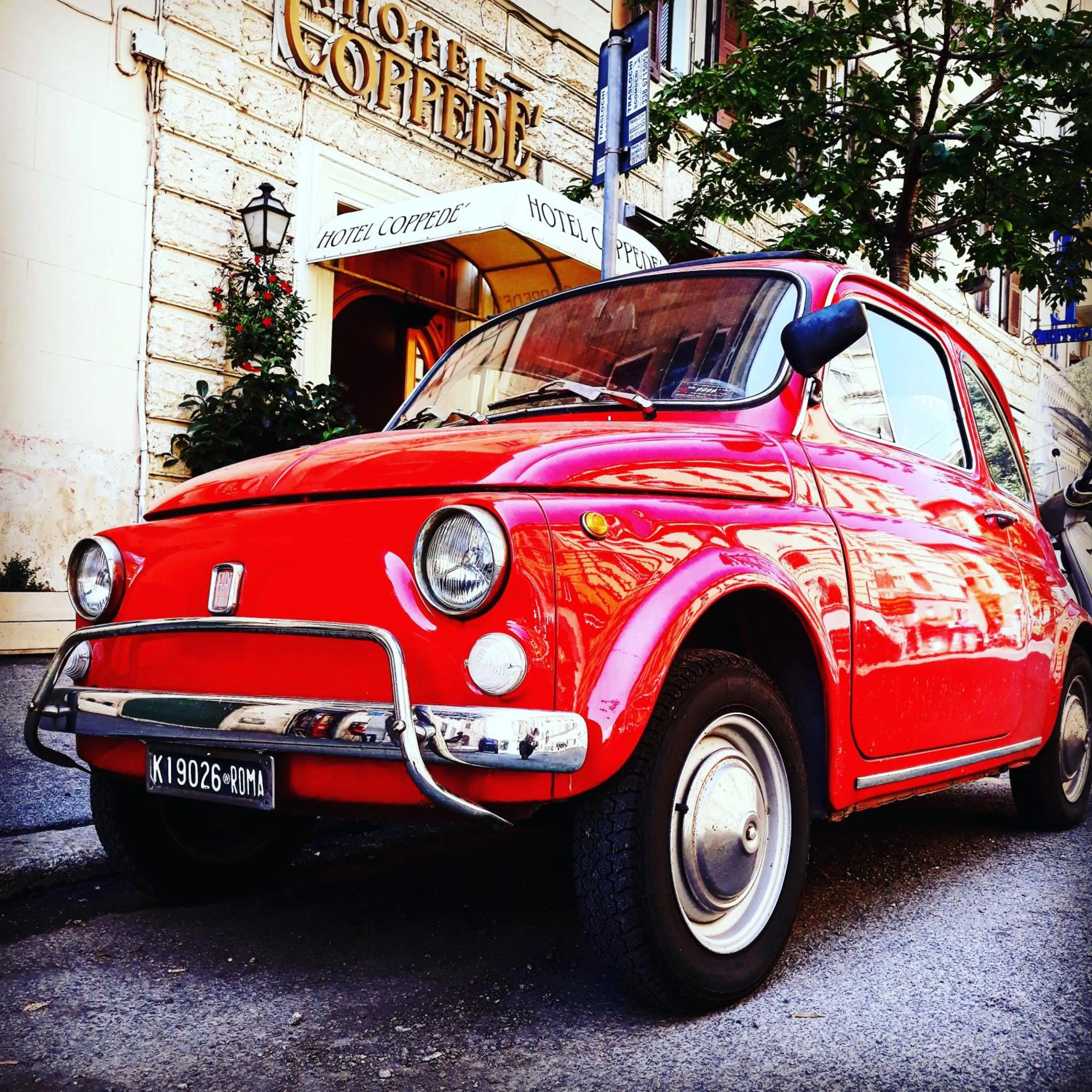 Facade/entrance in Hotel Coppede'