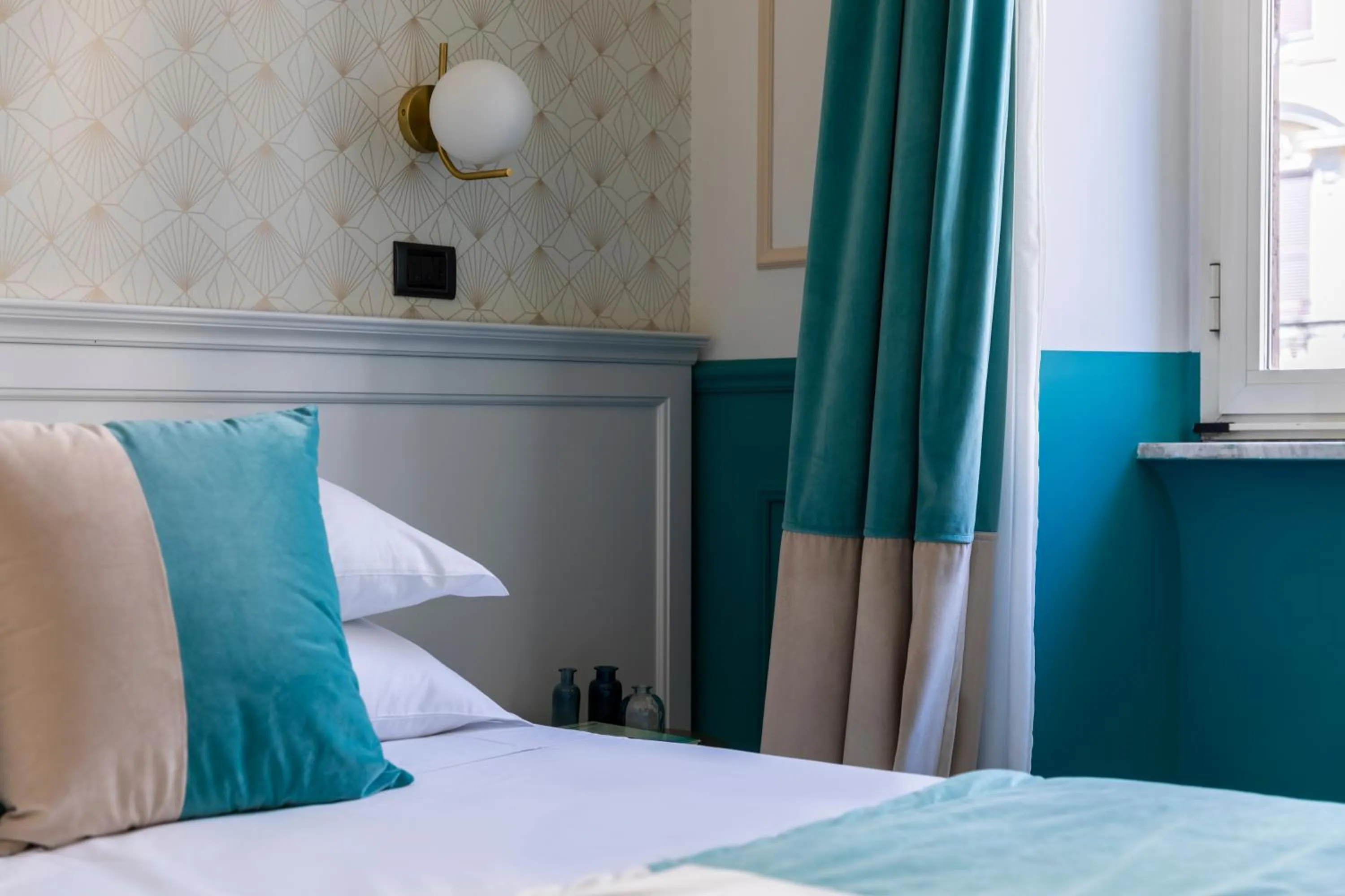 Bed in Hotel Coppede'