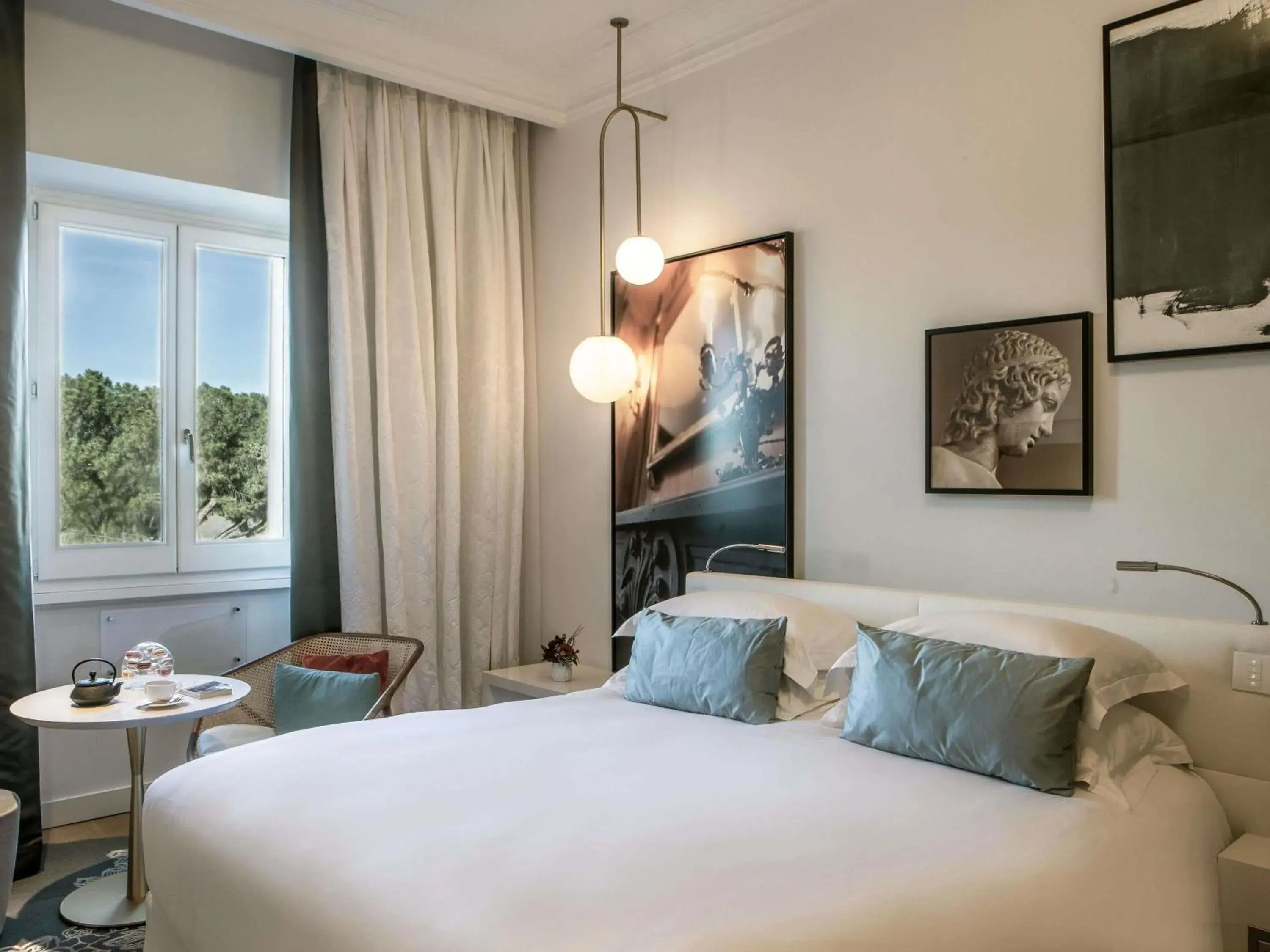 Luxury Room with View in Sofitel Roma Villa Borghese Luxury Room with View in Sofitel Roma Villa Borghese
