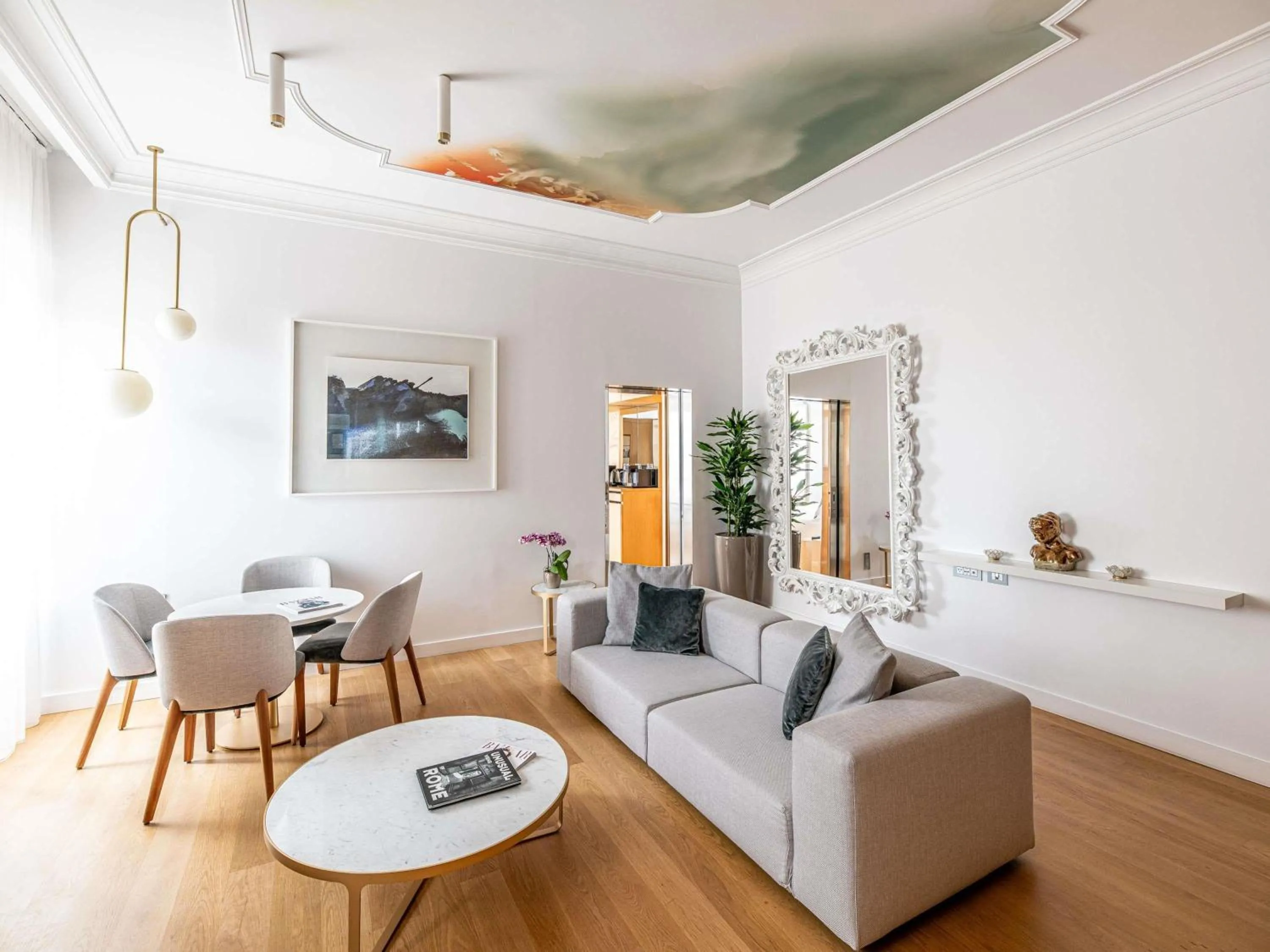 Bedroom in Sofitel Roma Villa Borghese