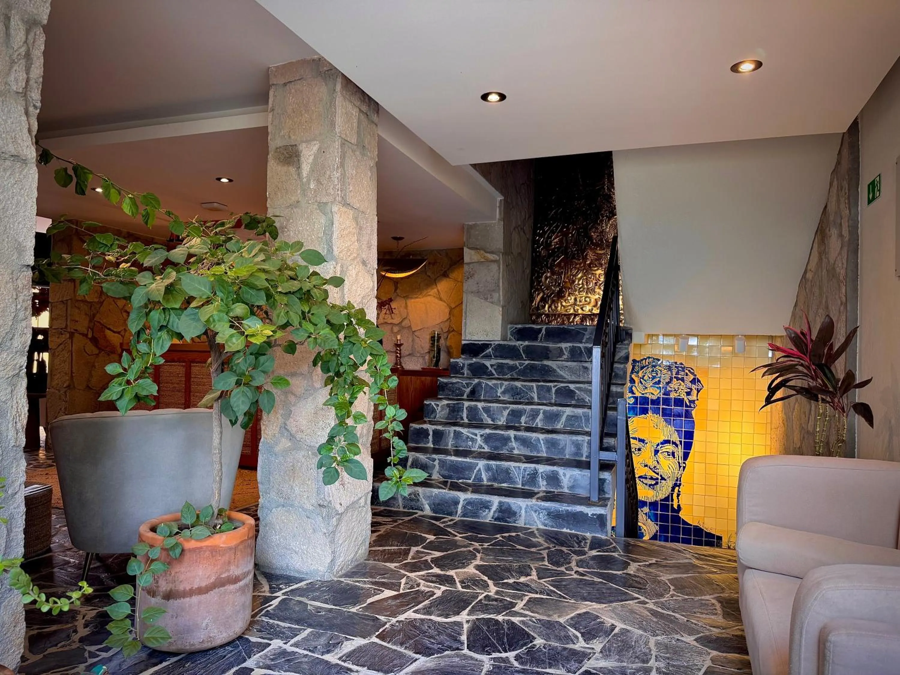 Living room in Hotel Boutique Casa Laja