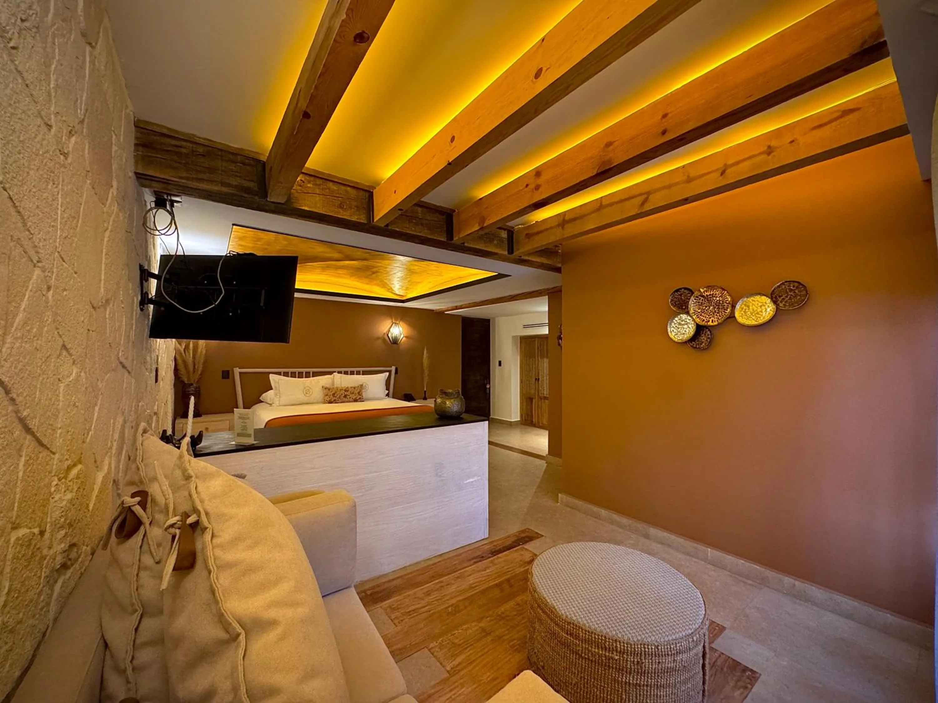 Living room in Hotel Boutique Casa Laja