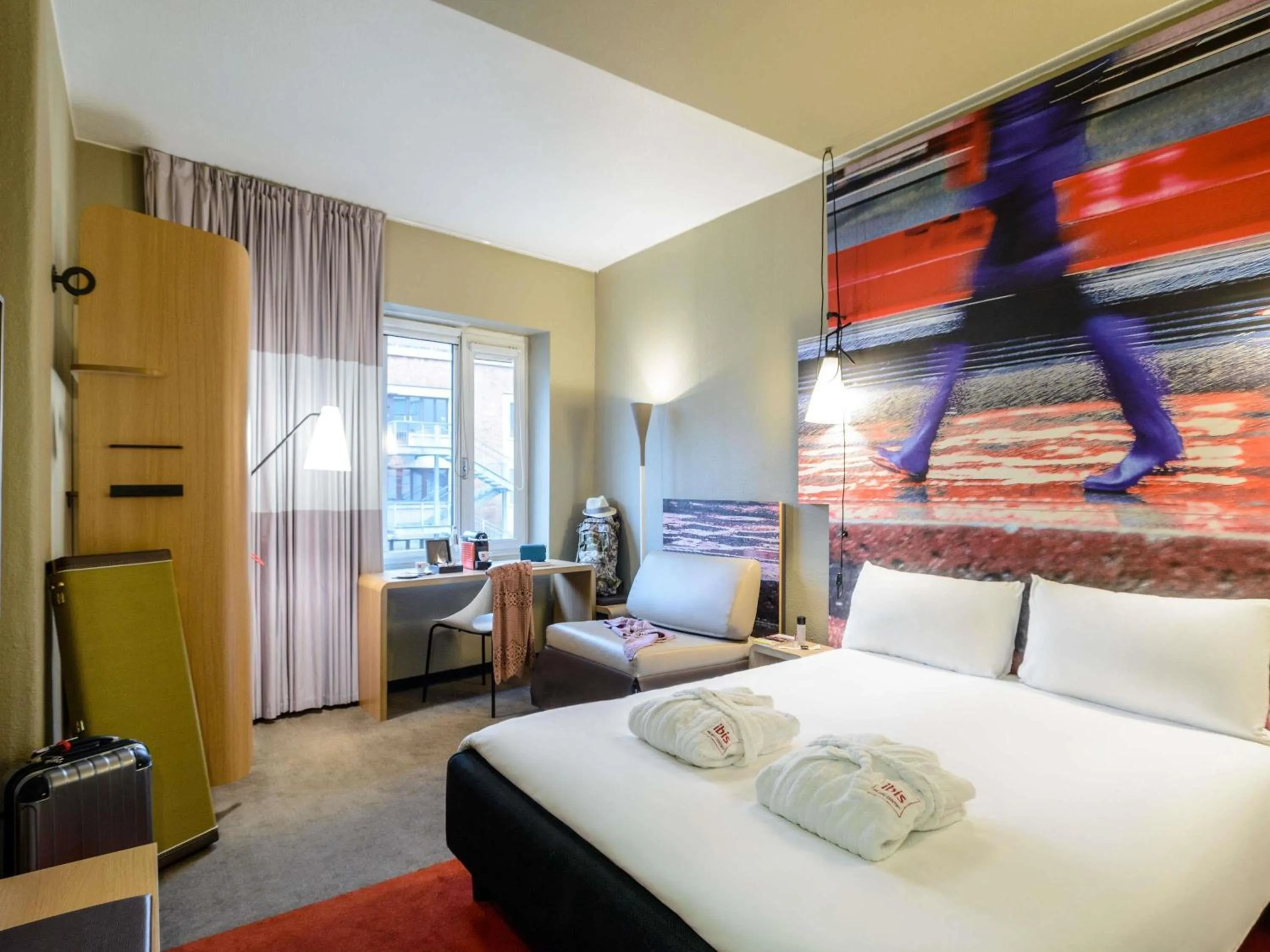 Bedroom, Bed in Ibis Milano Centro