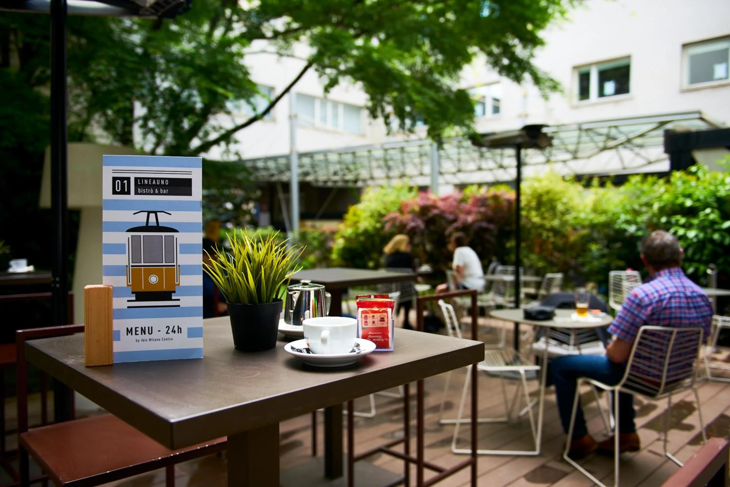 Garden in Ibis Milano Centro