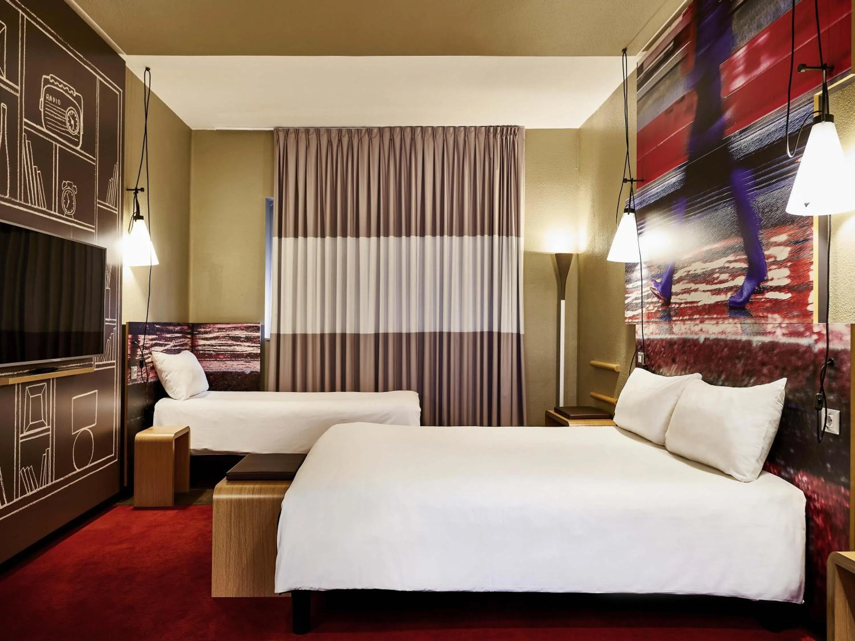 Bedroom, Bed in Ibis Milano Centro