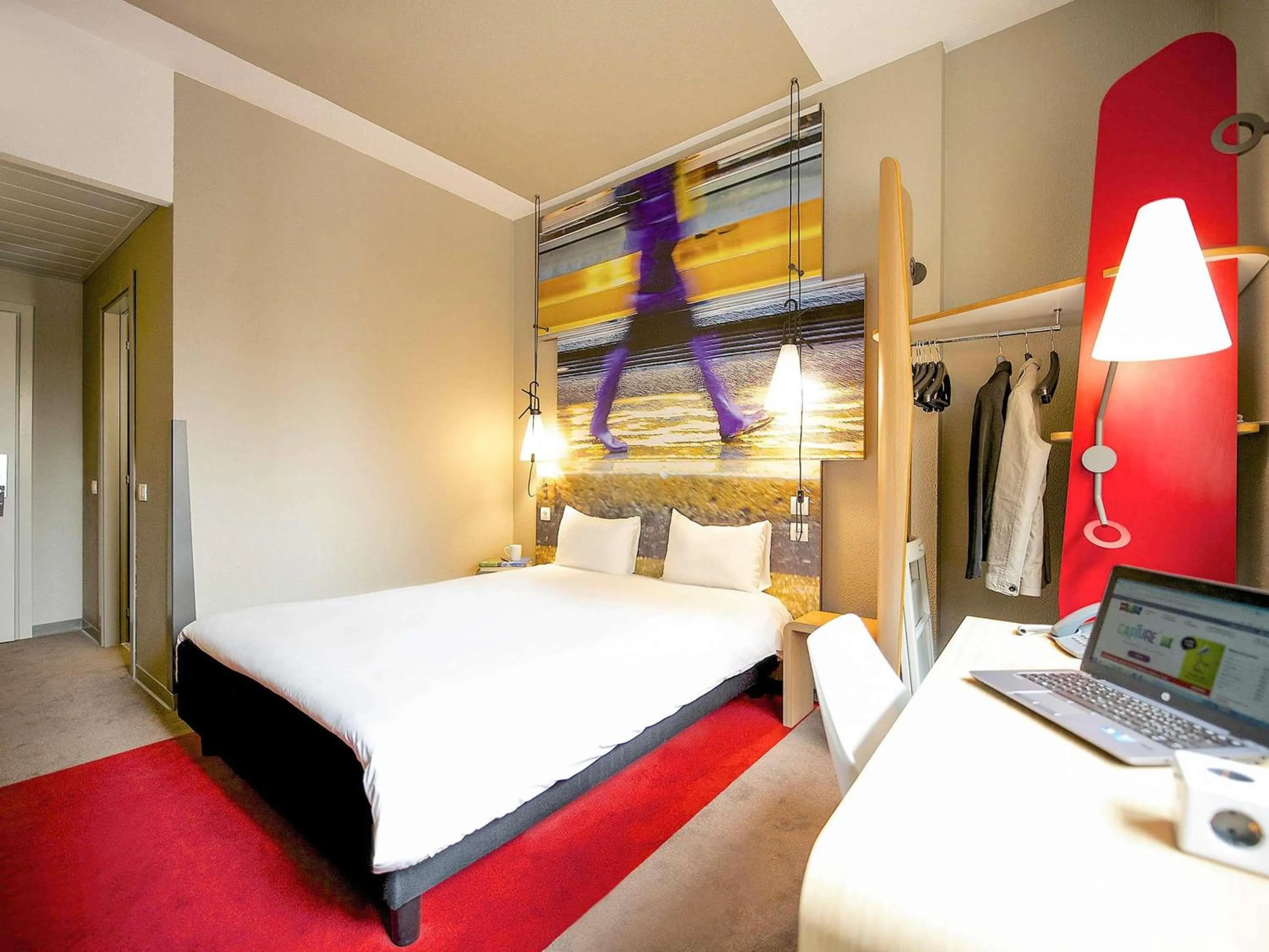 Bedroom, Bed in Ibis Milano Centro